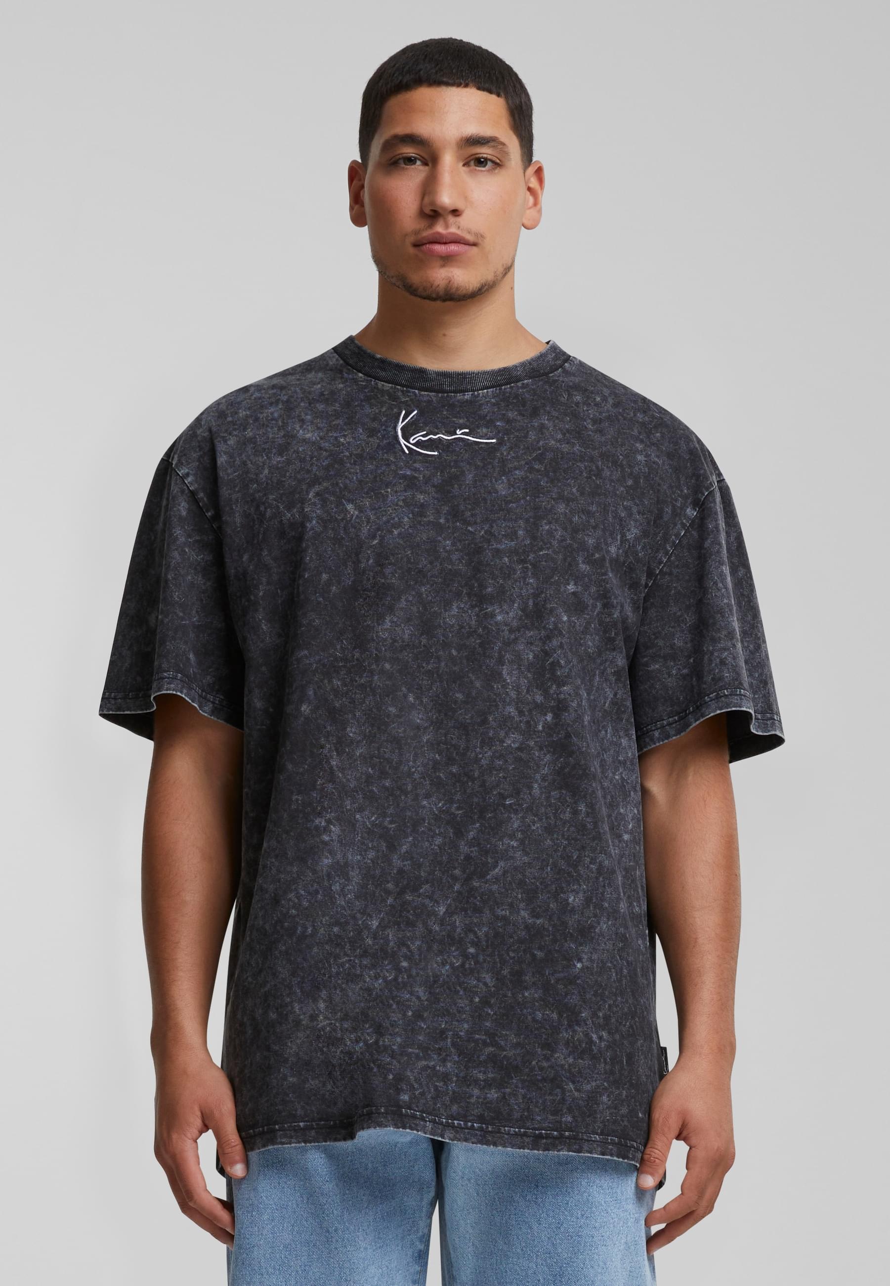 Karl Kani T-Shirt »Karl Kani Herren KU242-006-1 Small Signature Washed Print Tee«, (1 tlg.)