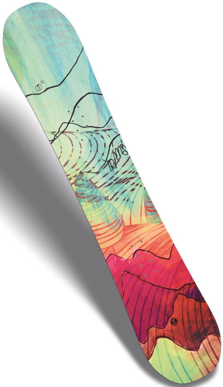 TRANS Snowboard »TRANS LTD WOMAN Multicolor 21/22«, (Set)