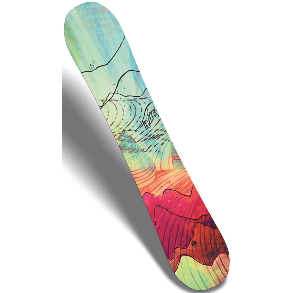 TRANS Snowboard »TRANS LTD WOMAN Multicolor 21/22«, (Set)