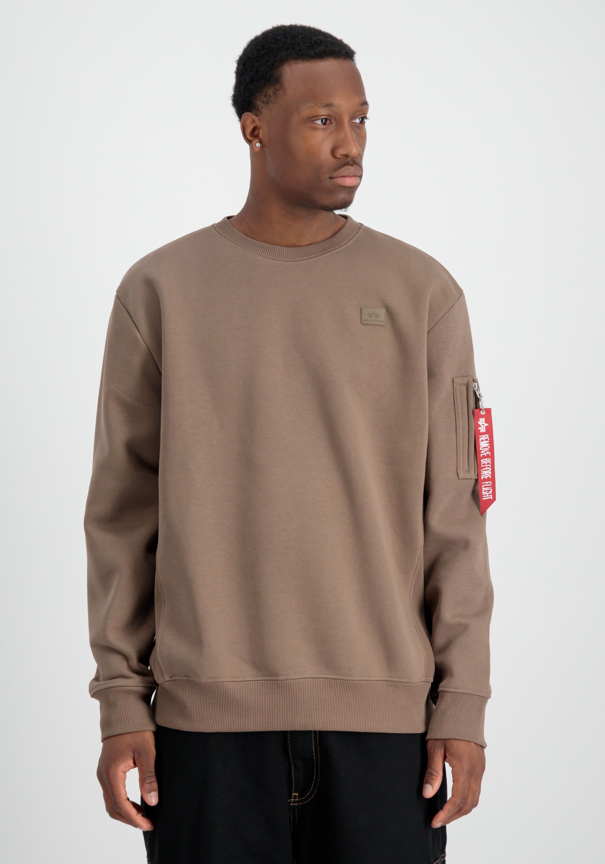 Black Friday Alpha Industries Sweater Alpha Industries Men Sweatshirts X Fit Label Sweater BAUR