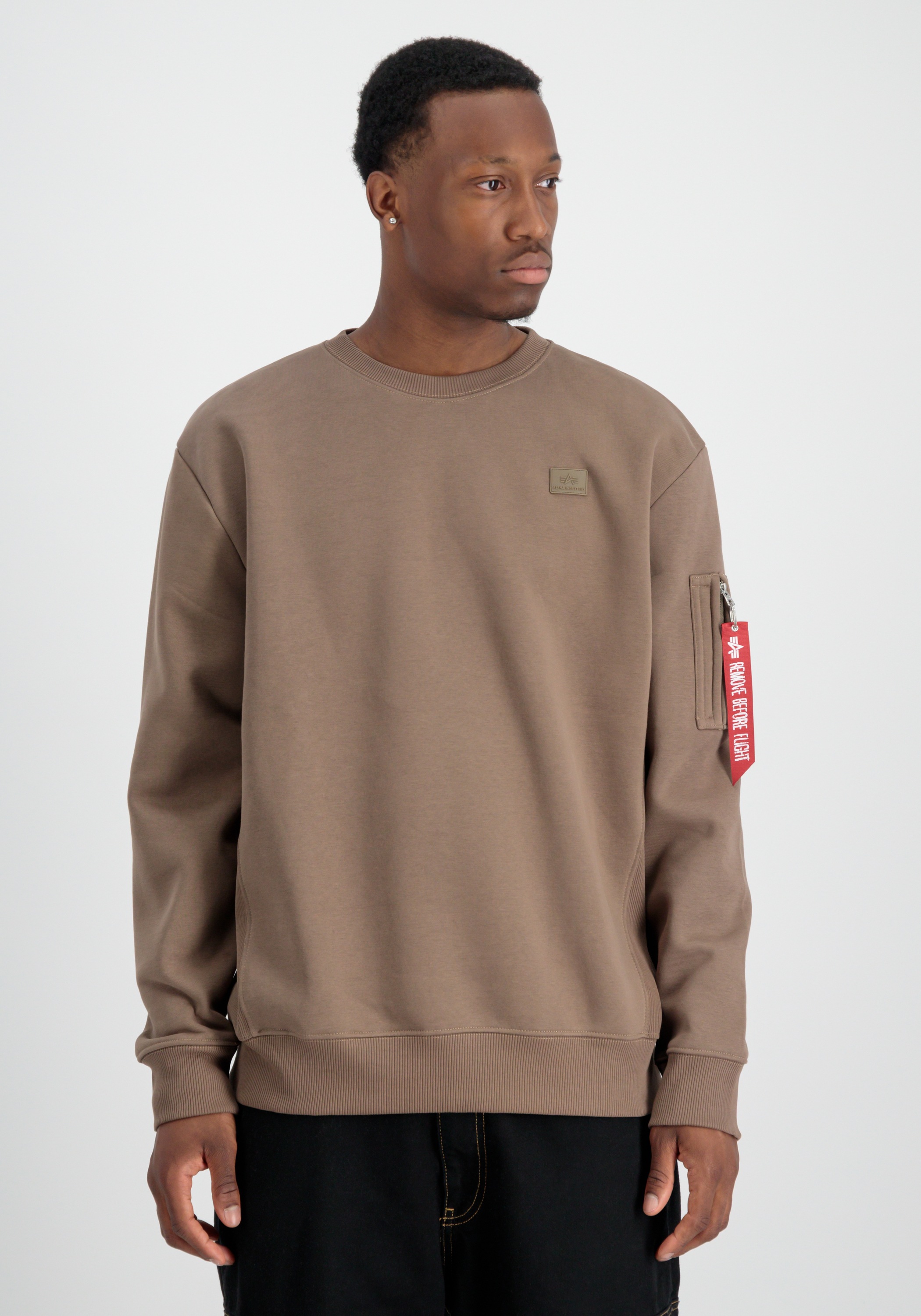 Alpha Industries Sweater "X-Fit Label Sweater" günstig online kaufen