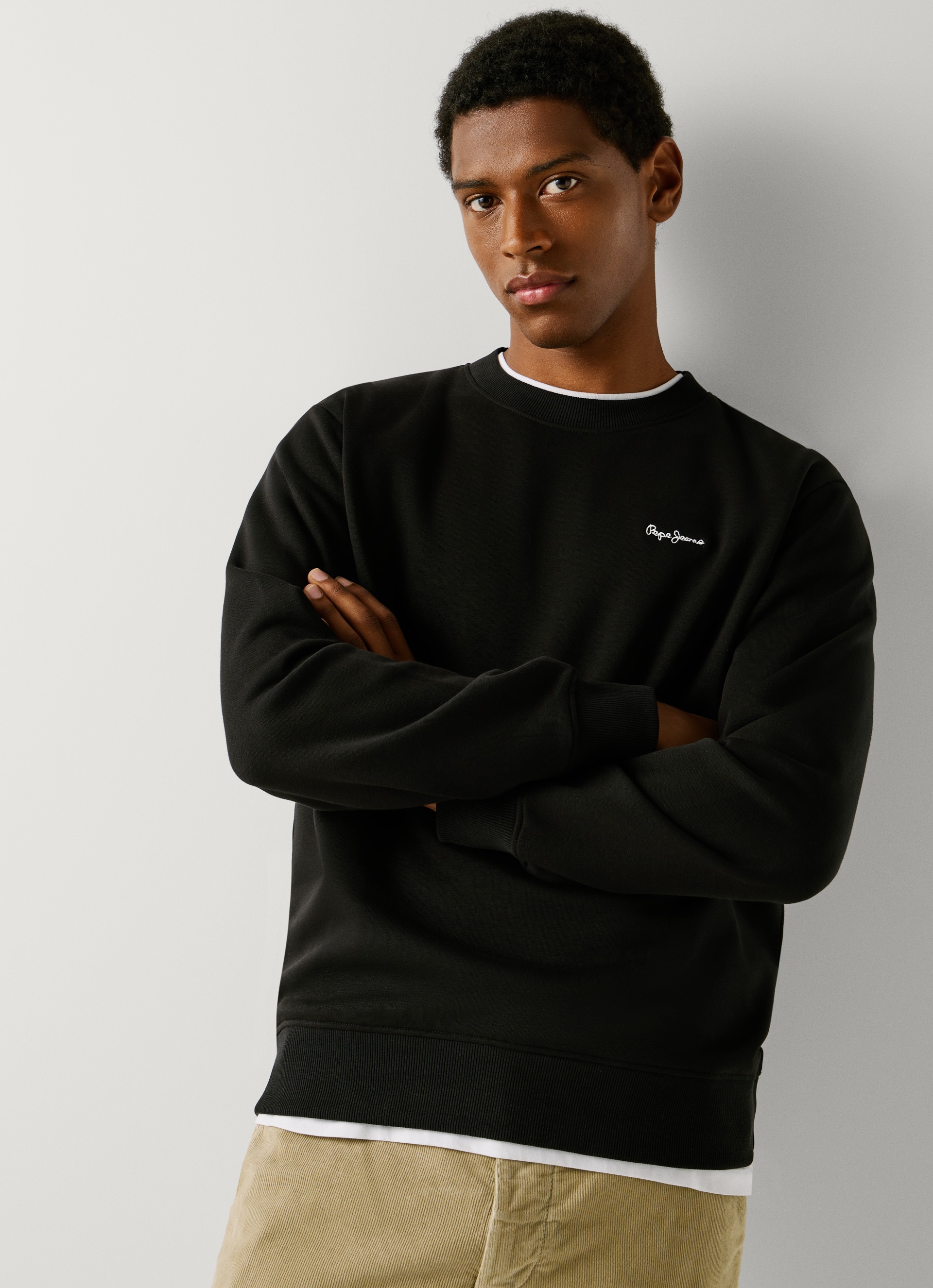 Thumbnail - Pepe Jeans Sweatshirt "GRIFFIN CREW", mit Rundhals, Rippbündchen