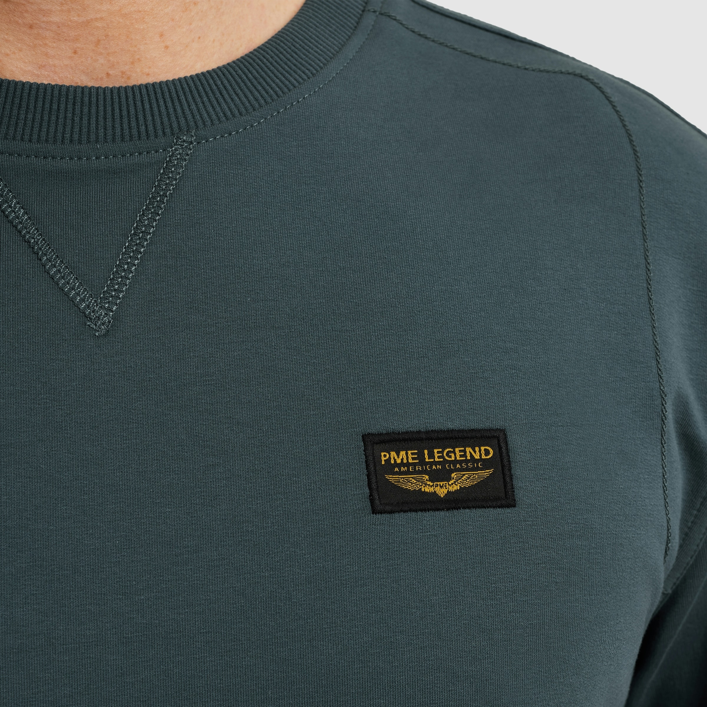PME LEGEND Sweatshirt, mit Logo Stickerei