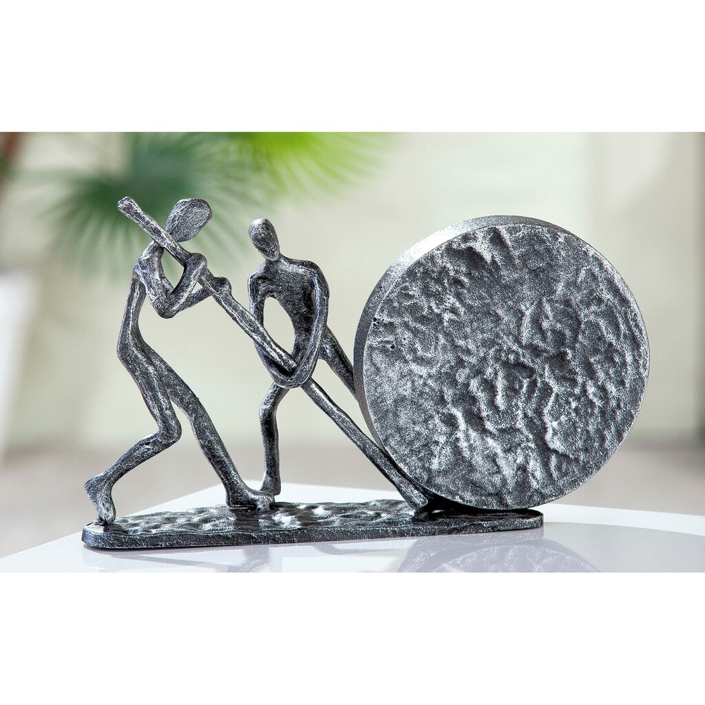 Casablanca by Gilde Dekofigur »Design Skulptur Heavy Rock, silber«