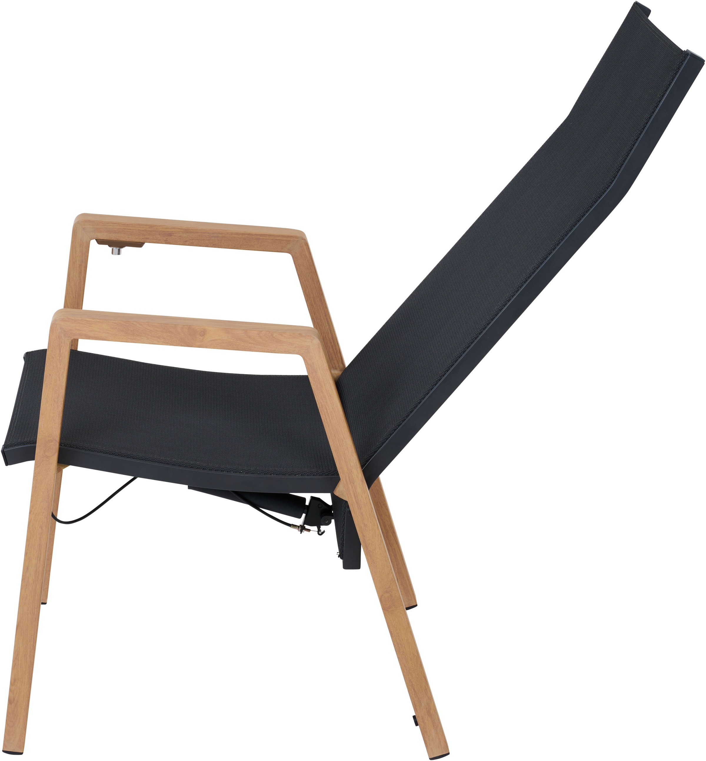 Siena Garden Gartensessel »CATANIA Move Sessel« Aluminiumgestell in teaklook, Ranotex® Bezug