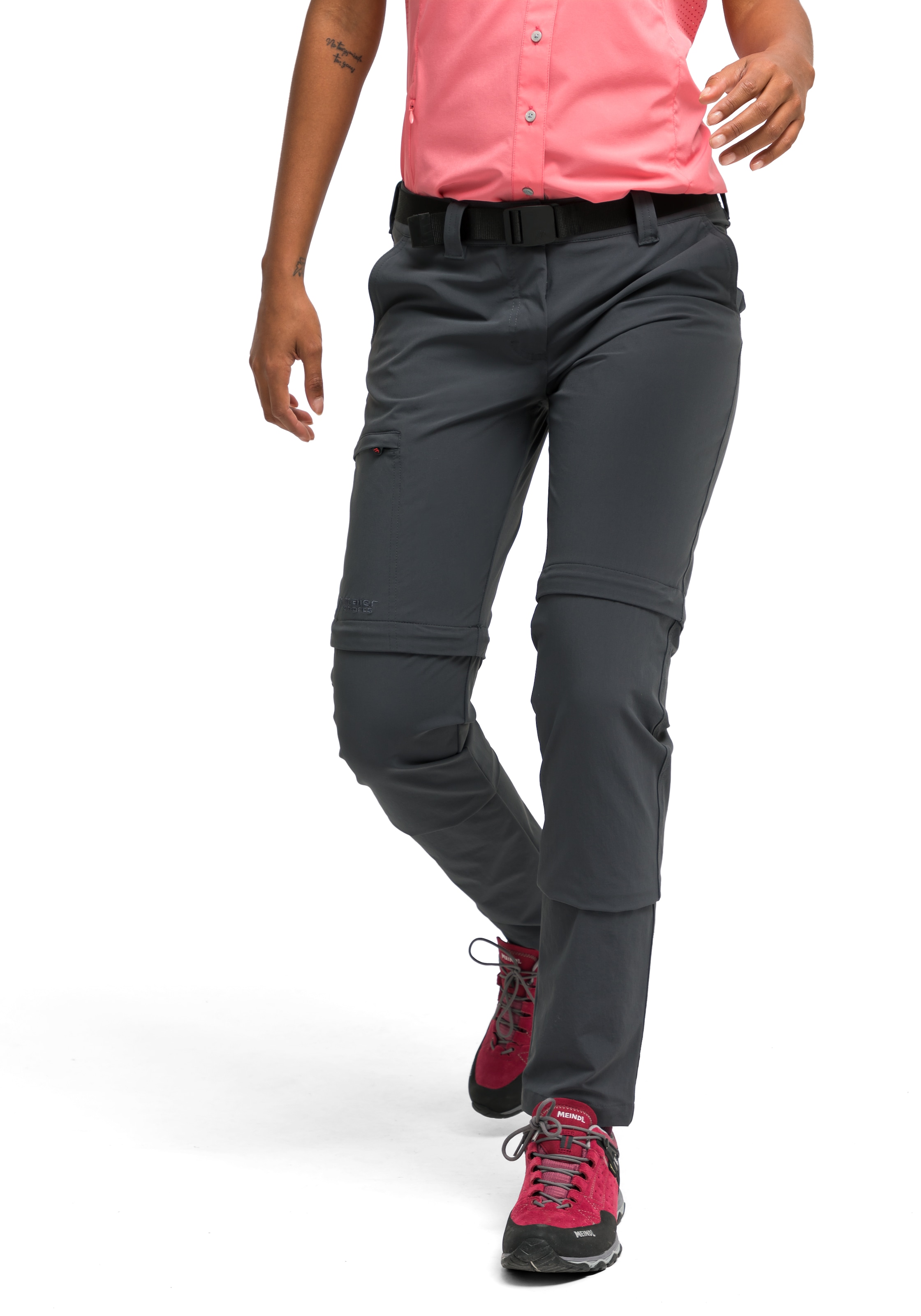 Maier Sports Outdoorhose Inara slim zip Da-Zip Off Hose el., Langgrösse günstig online kaufen