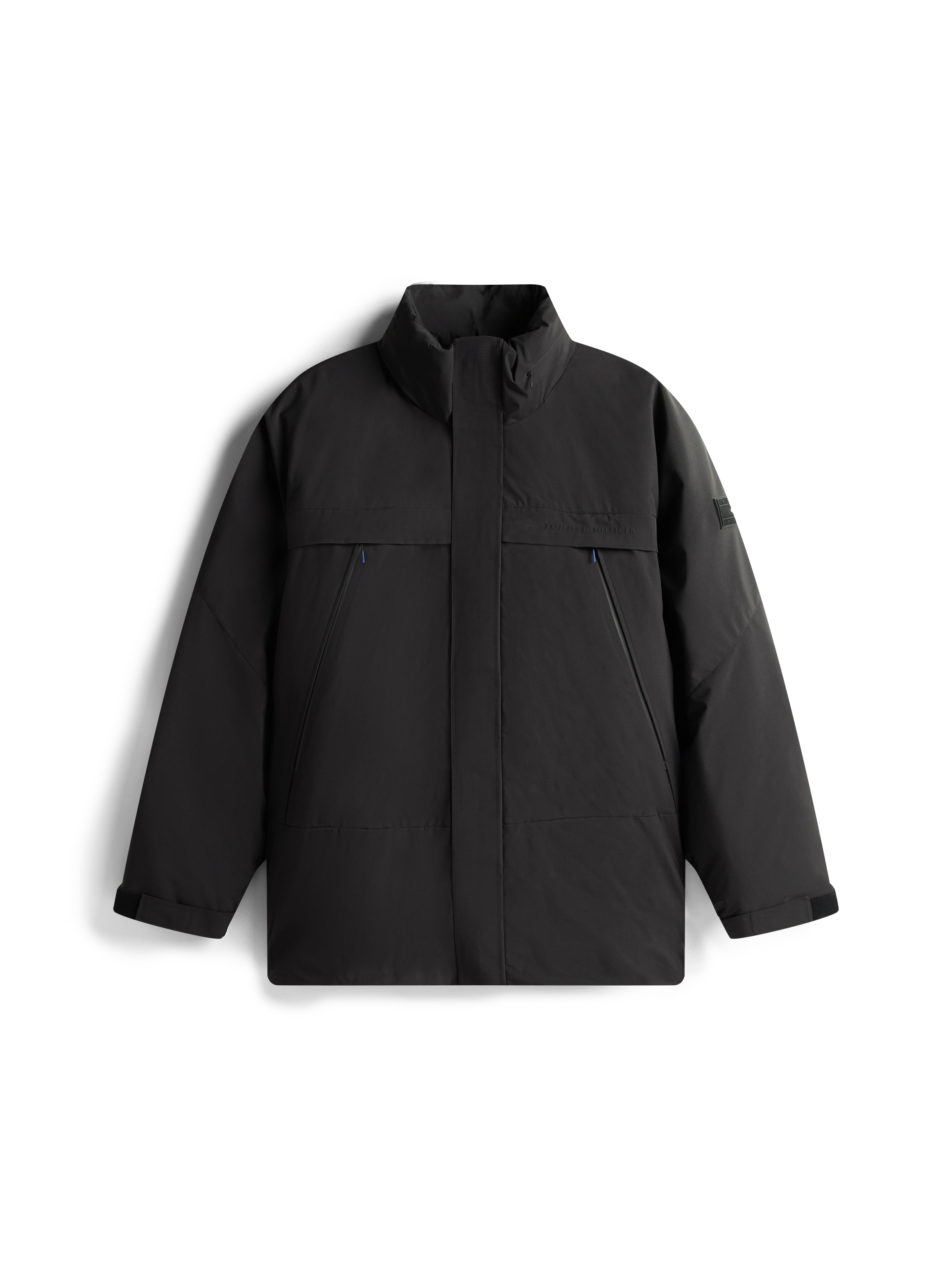Tommy Hilfiger Big & Tall Funktionsjacke »PADDED JACKET«, ohne Kapuze, Winterjacke, Outdoorjacke, Steppmantel; Große Größen