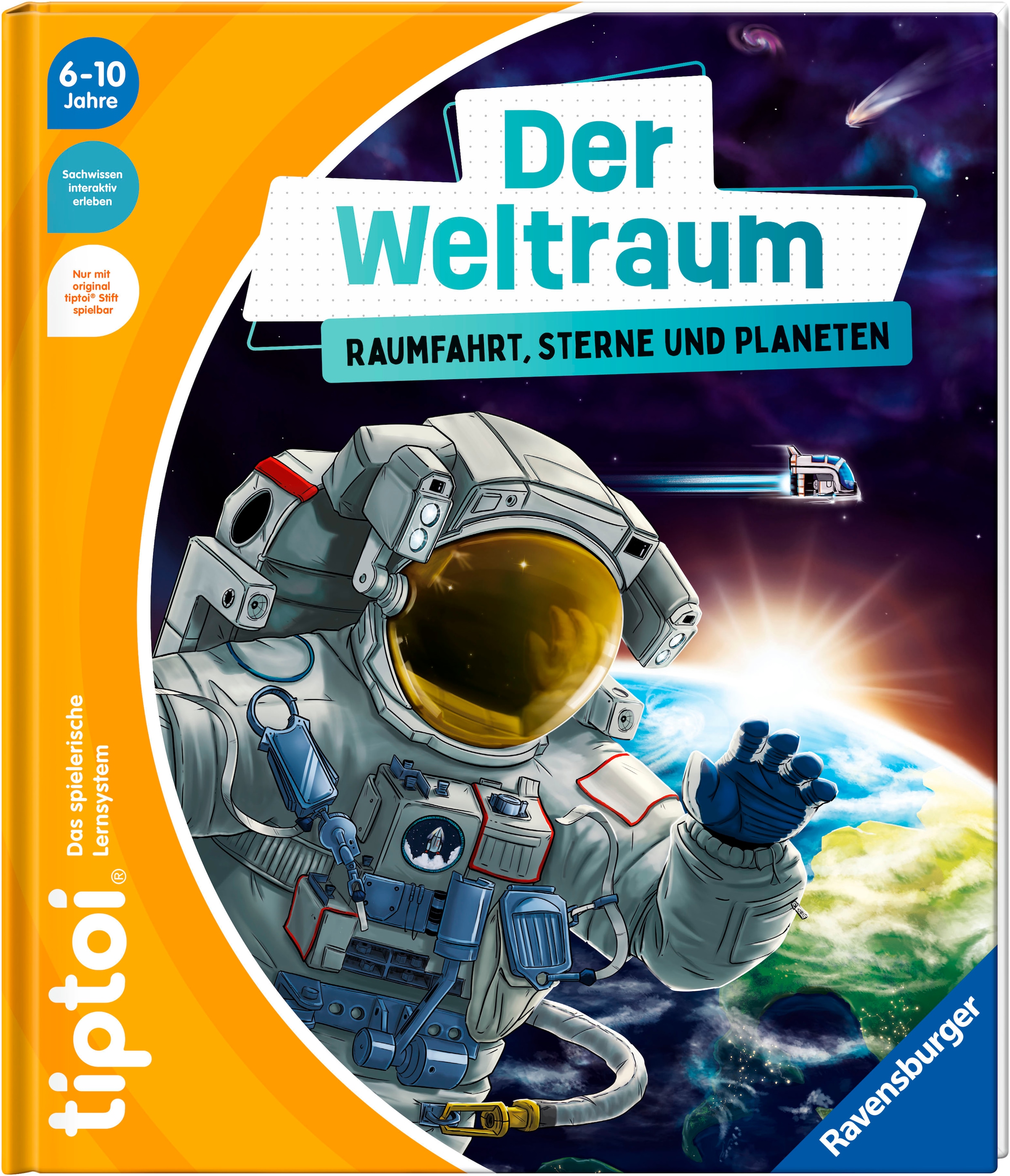 Ravensburger Buch "tiptoi Der Weltraum: Raumfahrt, Sterne und Planeten", FSC - schützt Wald - weltweit