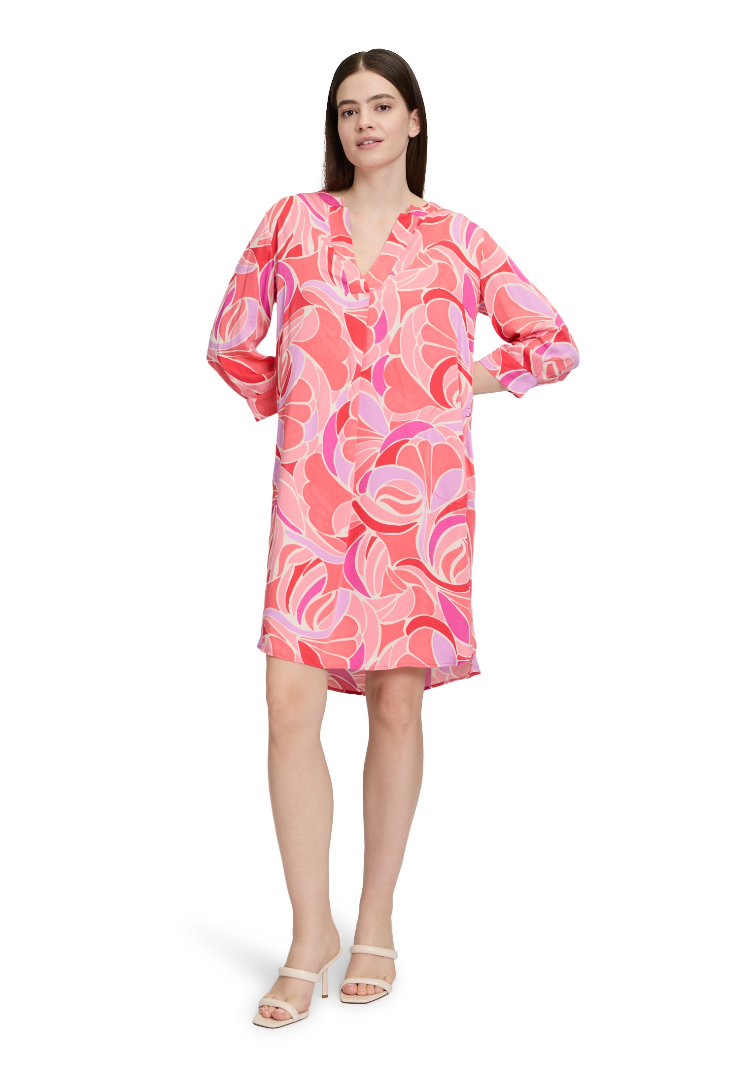 Betty Barclay Blusenkleid »Betty Barclay Blusenkleid mit Taschen«, Druck
