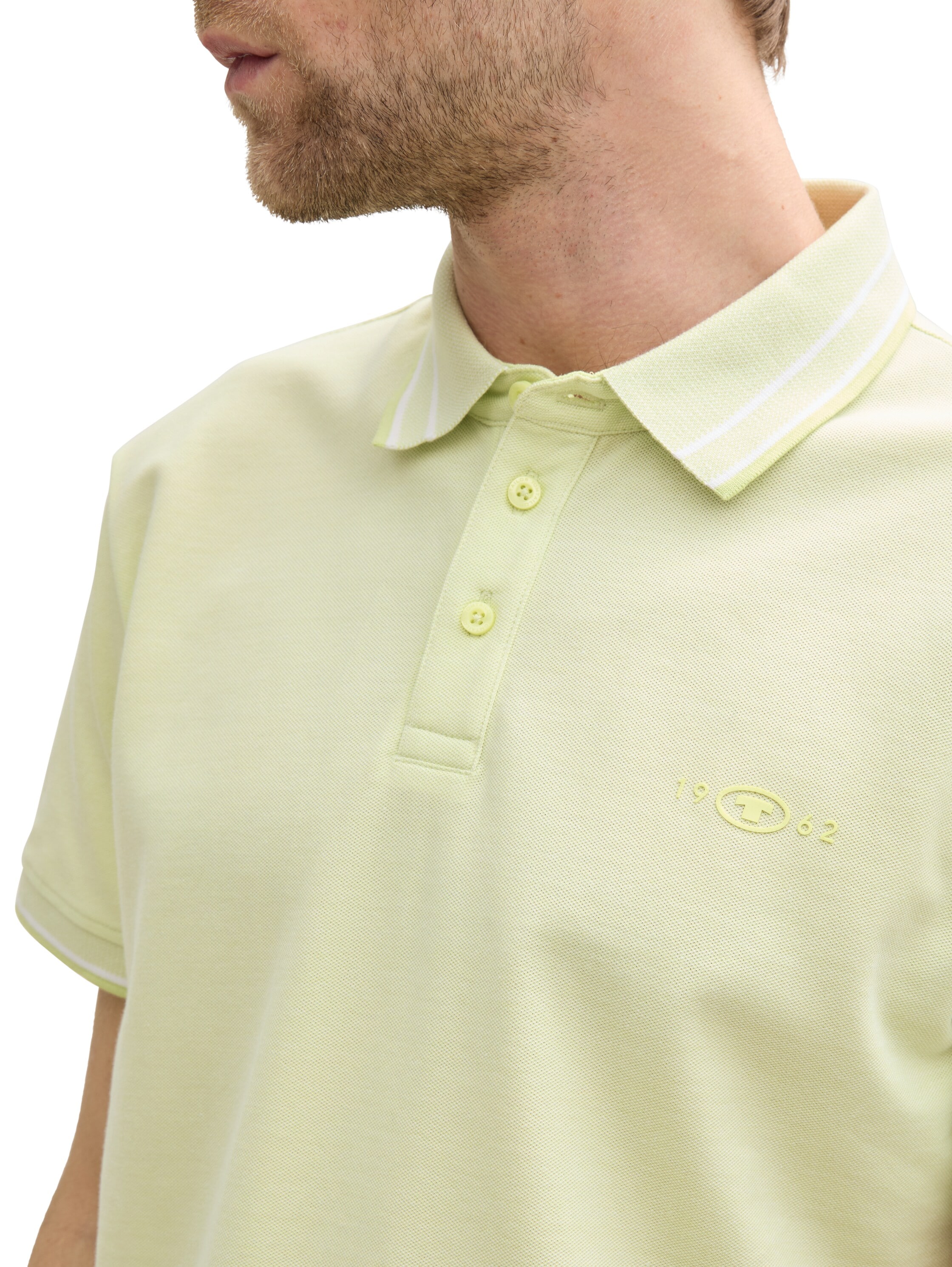 TOM TAILOR Poloshirt, mit Logo Stickerei