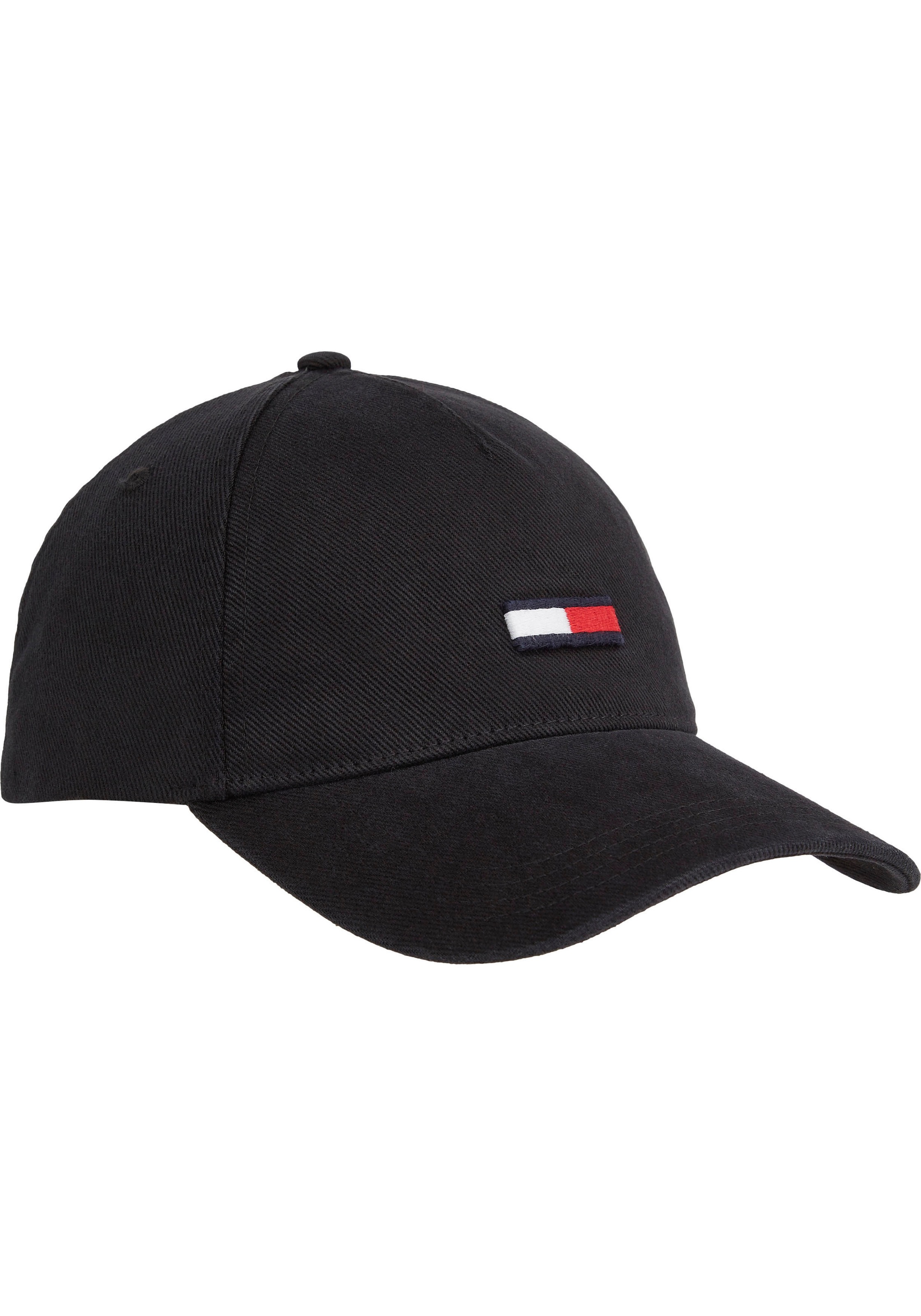 Tommy Jeans Baseball Cap "TJM ELONGATED FLAG DENIM CAP", mit Logostickerei günstig online kaufen