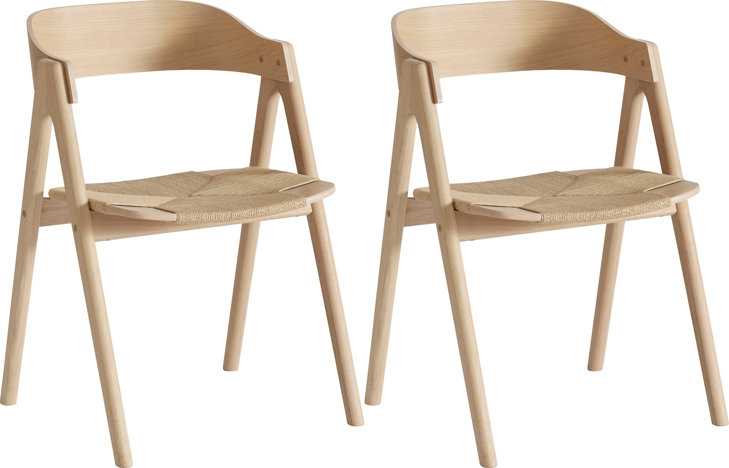 Hammel Furniture Holzstuhl "Findahl by Hammel Mette" (Set) 2 Stk. Massivhol günstig online kaufen