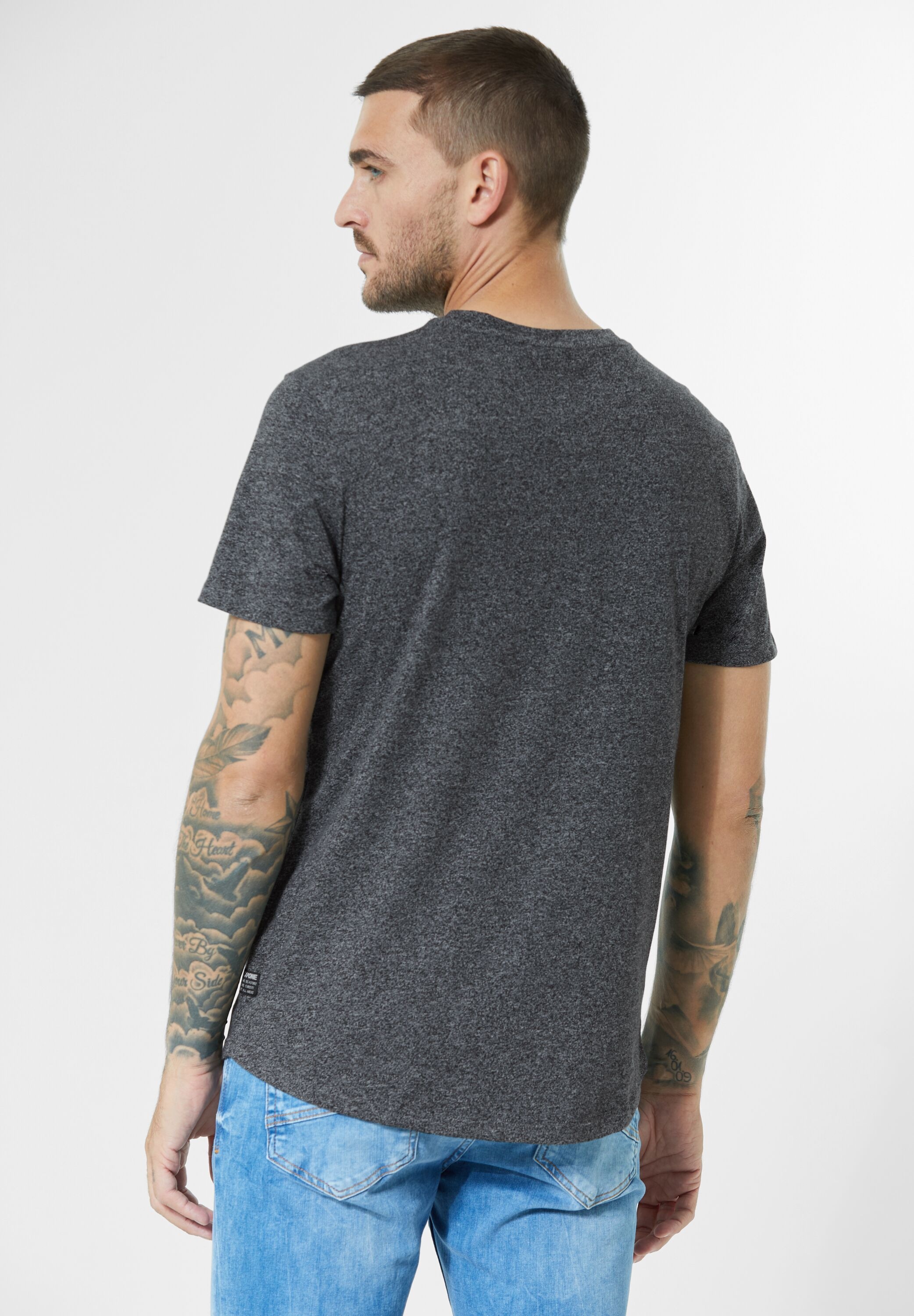 STREET ONE MEN T-Shirt, mit Brusttasche günstig online kaufen