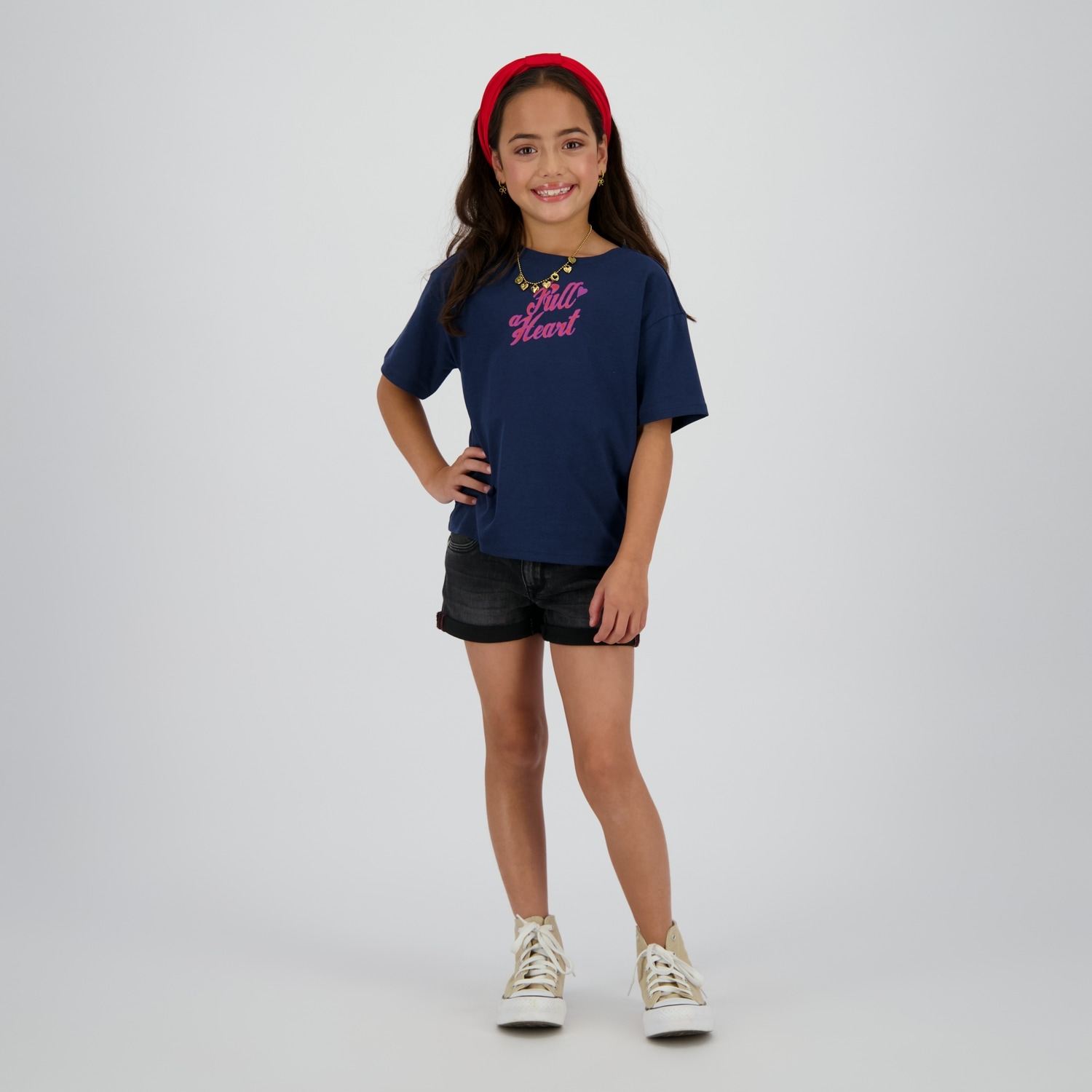 Vingino Shorts "Damara icon" Jeansshorts 5 Pocket, für Girls