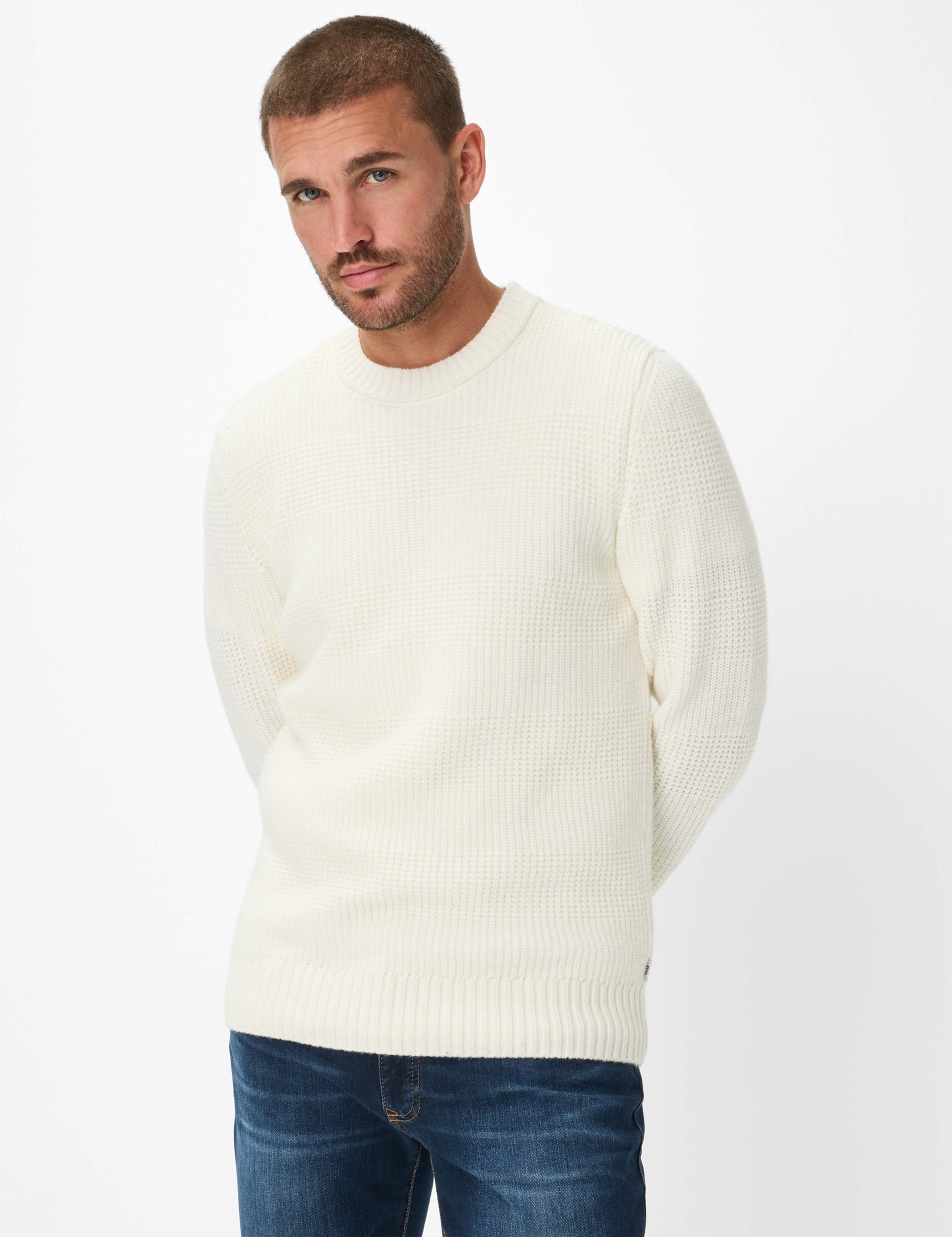 Brax Rundhalspullover "Style RICK" günstig online kaufen