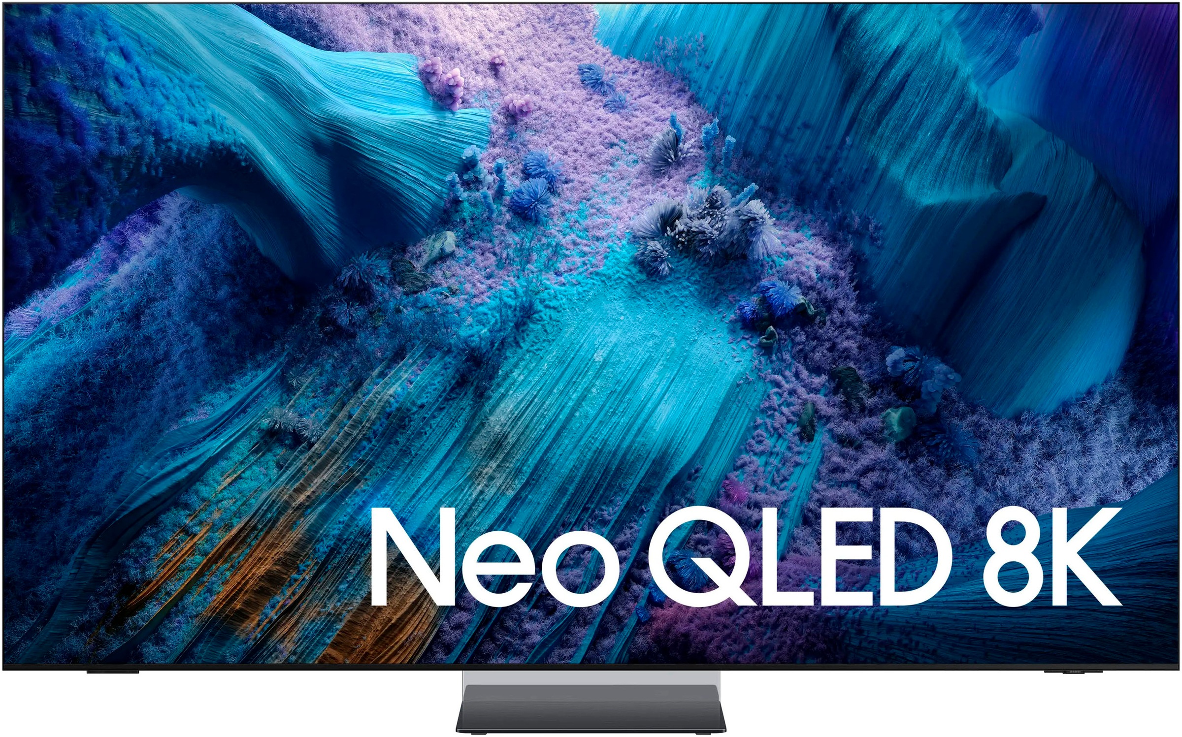 Samsung QLED-Fernseher »GQ65QN990FT«, 8K Ultra HD, Smart-TV, 8K AI Upscaling Pro & Glare Free, Wireless One Connect Box, Art Store