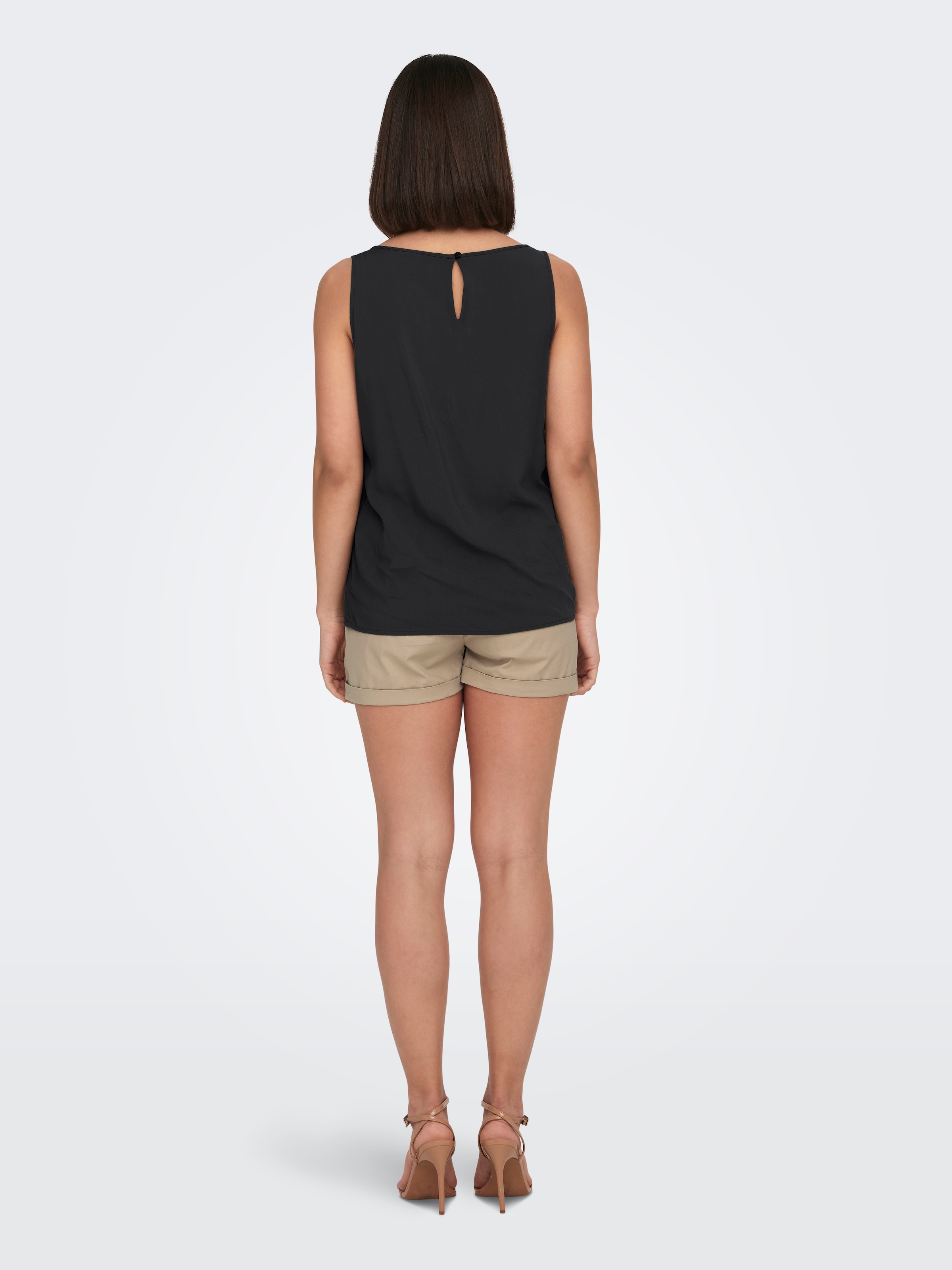 ONLY Blusenshirt »ONLNOVA LIFE VIS S/L TOP SOLID«