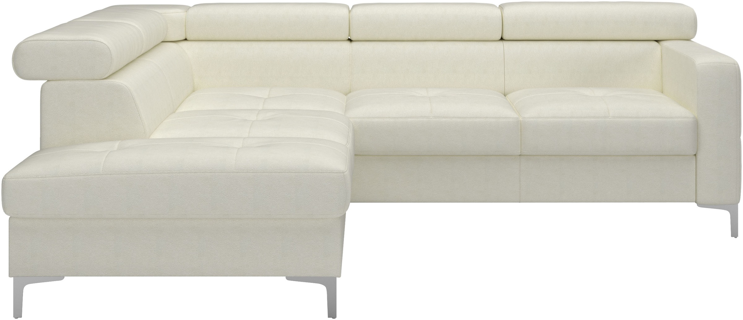 COTTA Ecksofa "Sammy L-Form", inklusive Kopfstützen-Höhenverstellung, wahlw günstig online kaufen