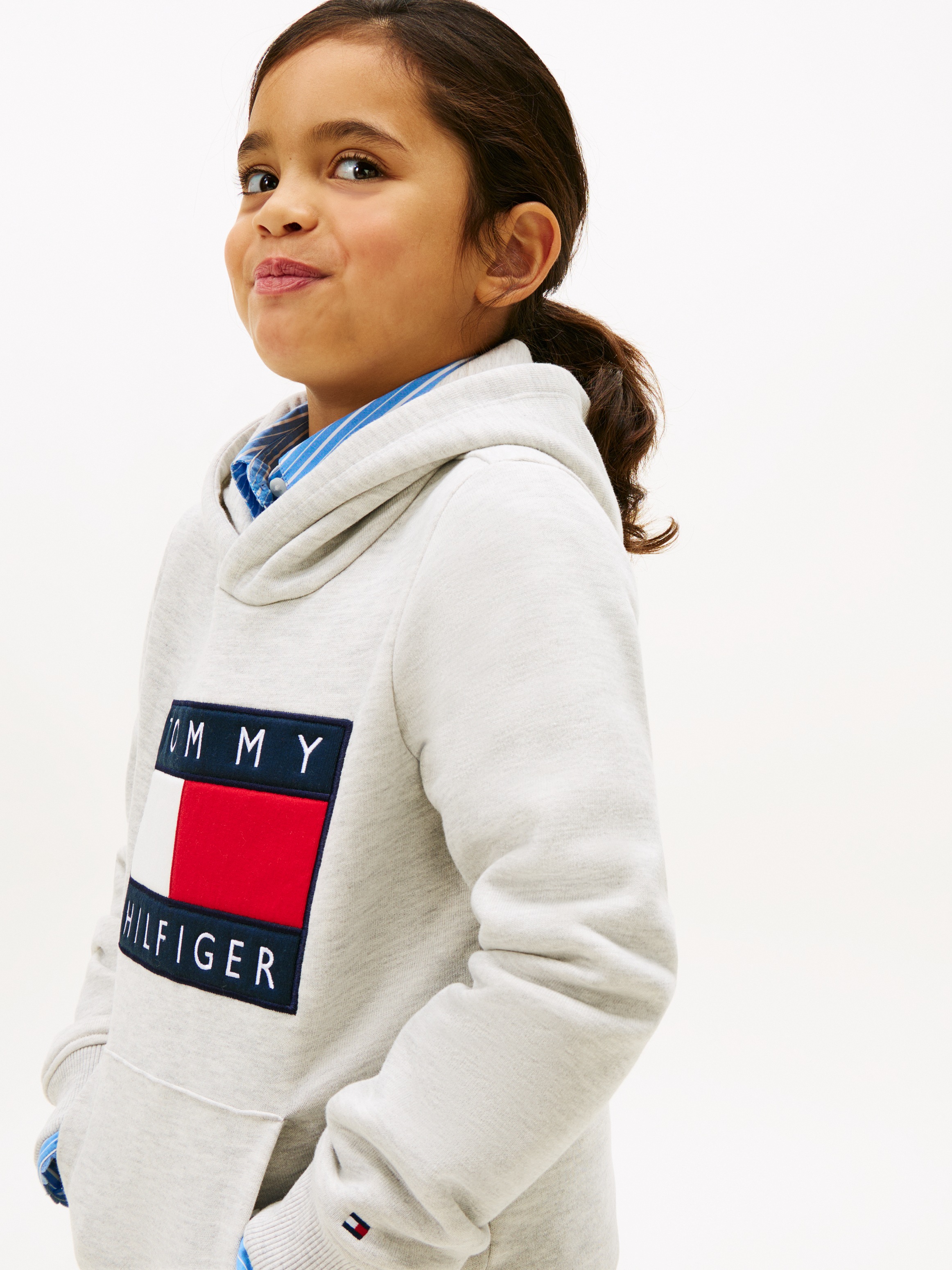 Tommy Hilfiger Kapuzensweatshirt , Kinder bis 16 Jahre, mit Kapuze
