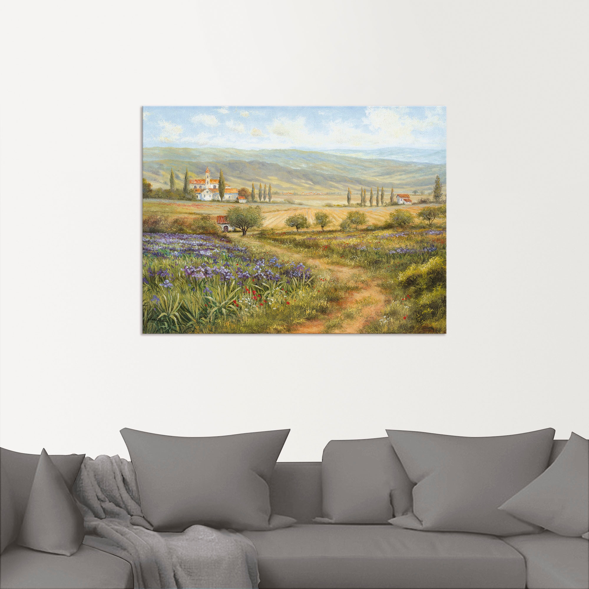 Artland Wandbild »Provence«, Bilder von Europa, (1 St.), als Alubild, Outdoorbild, Leinwandbild, Poster in verschied. Größen