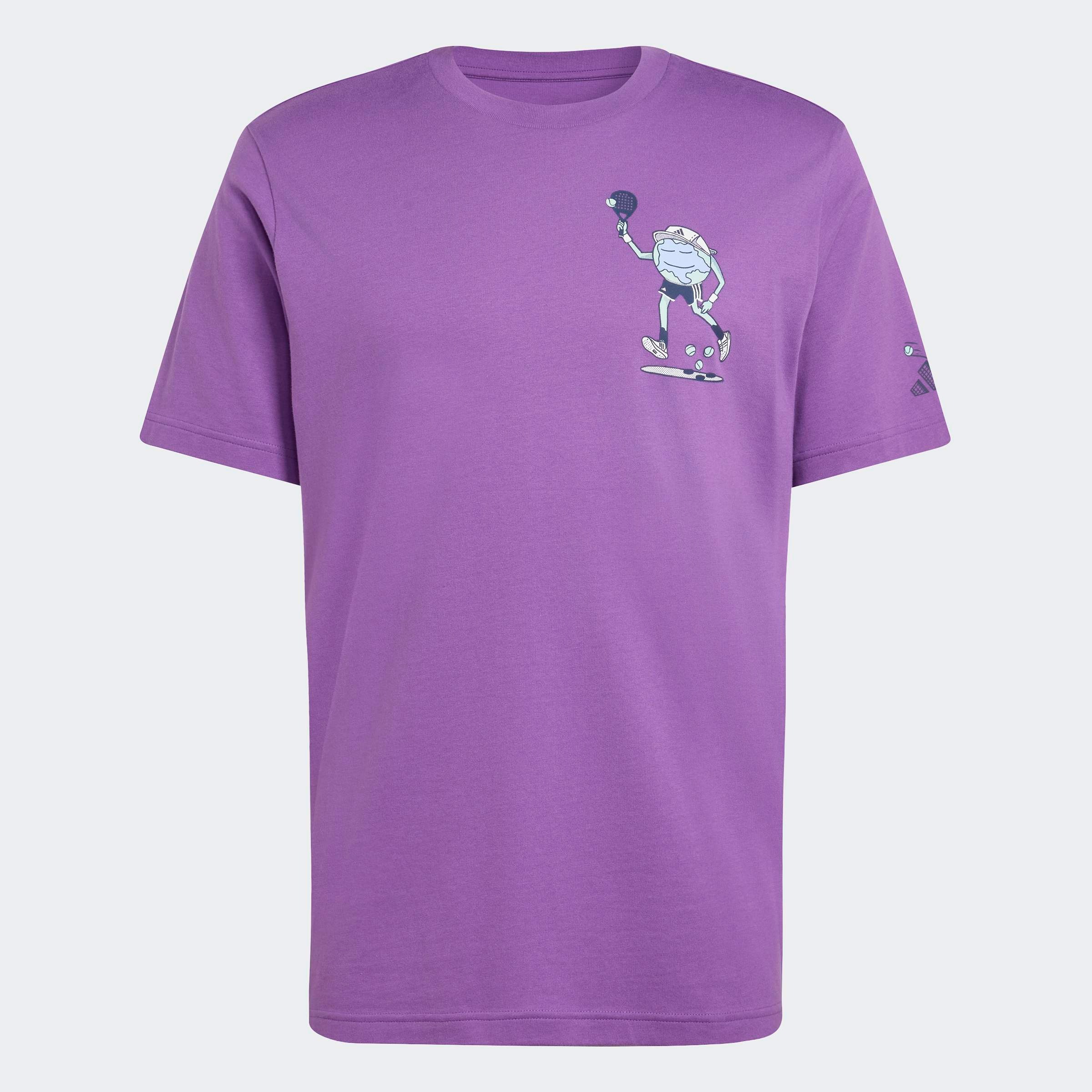 adidas Sportswear T-Shirt »EARTH DAY PADEL, GRAFIK« mit Print, sportlicher Stil, aus Baumwolle, gerader Abschluss