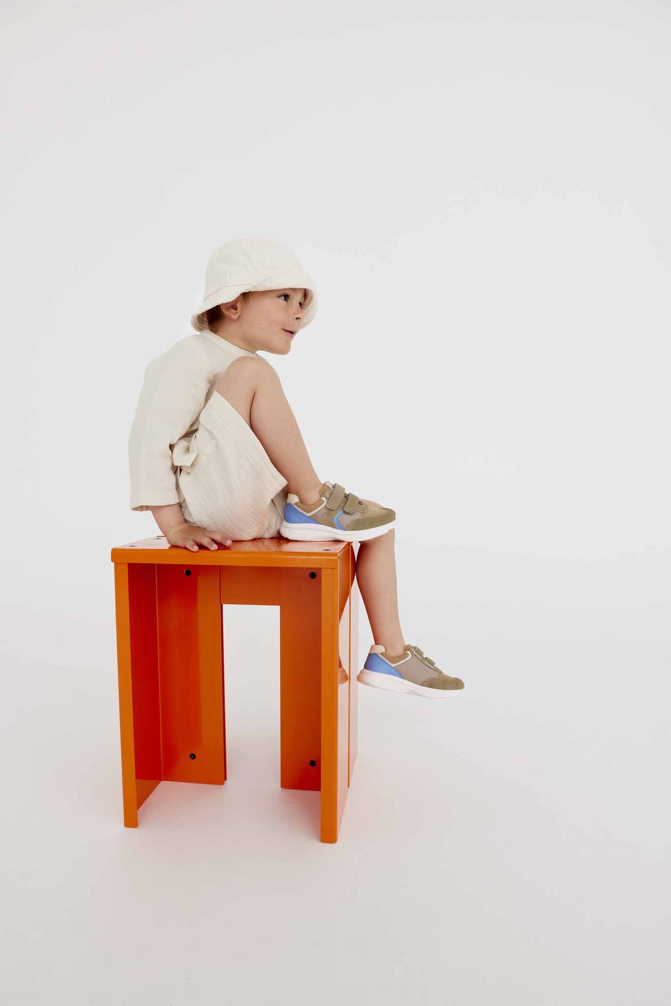 Bisgaard Sneaker »yuki Weite: normal«, Freizeitschuh mit Lederfutter, Größenschablone zum Download