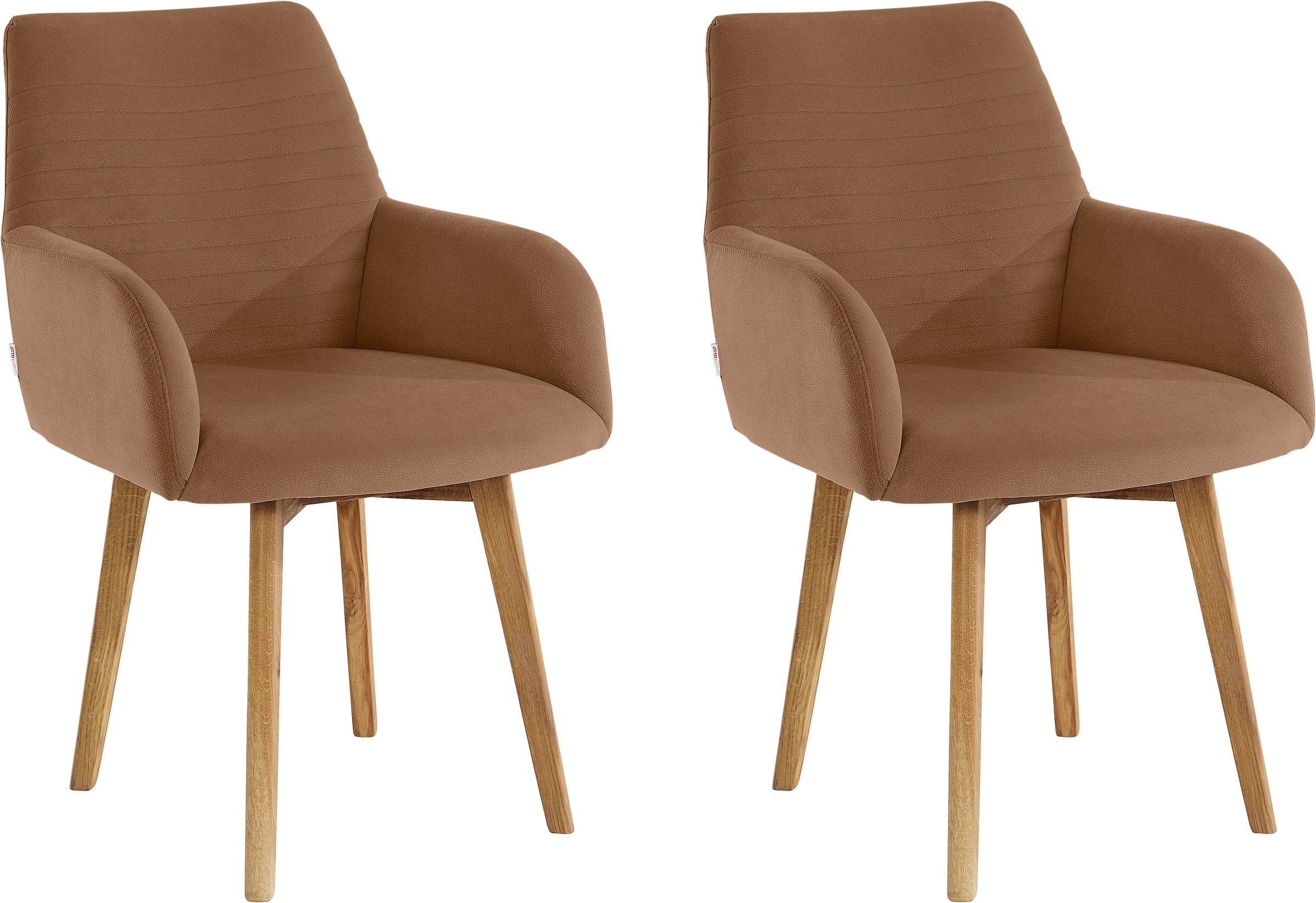 OTTO products Armlehnstuhl "Alessja" (Set) 2 Stk.Bezug aus Microfaser, Gest günstig online kaufen