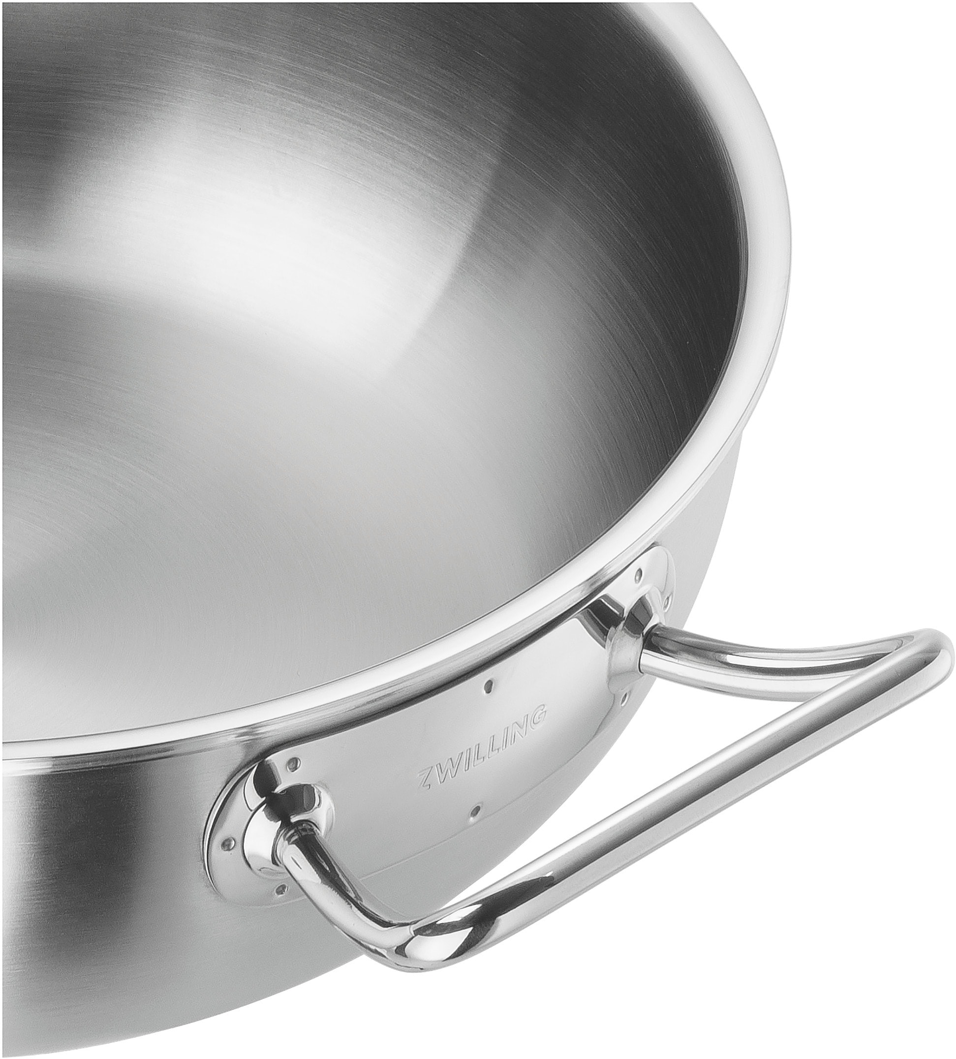 Zwilling Wok »Pro«, Edelstahl 18/10, (1 tlg.), Induktionsgeeignet