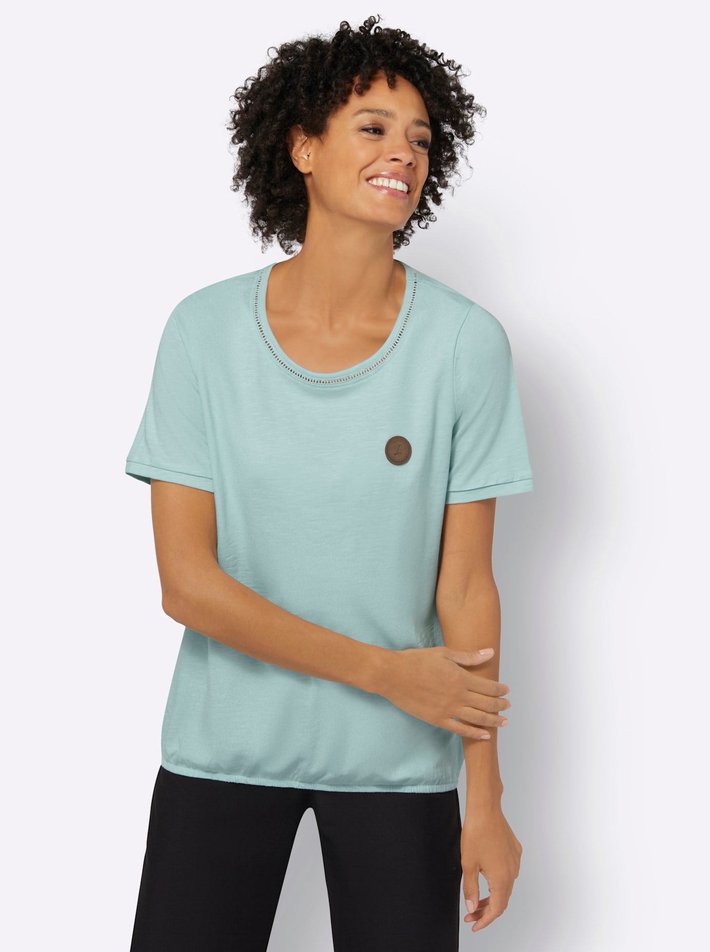 Casual Looks Rundhalsshirt "Shirt" 1 Stk. günstig online kaufen