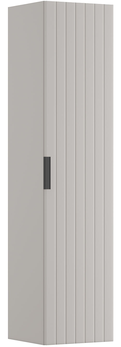 welltime Hängeschrank "HARMONY rechts/links montierbar, Breite 32 cm, modernes Design" Schrank mit 3 Einlegeböden, Soft-Close-Function, Paneeloptik