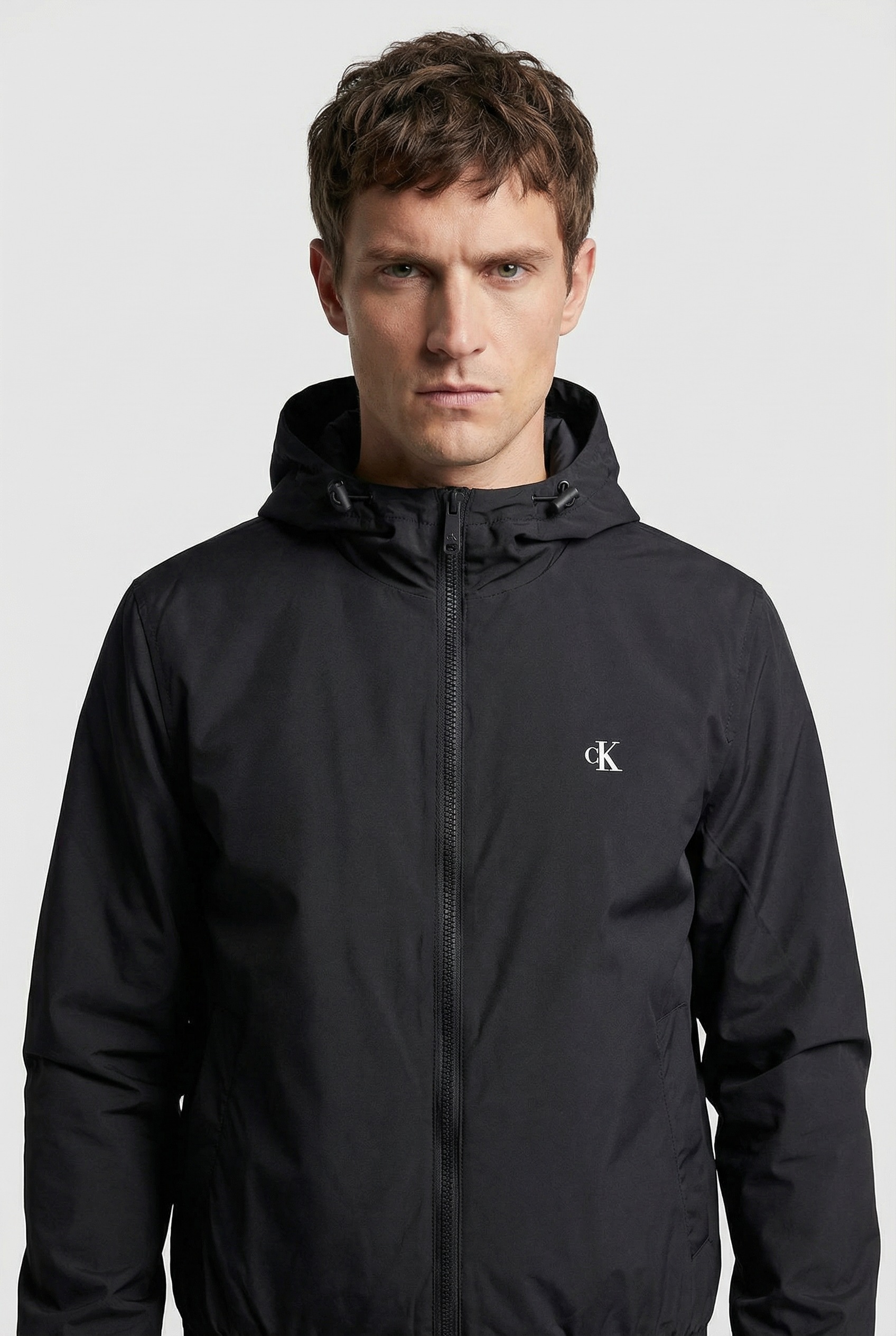 Calvin Klein Jeans Allwetterjacke "HOODED NYLON" mit Kapuze Regular fit mit günstig online kaufen