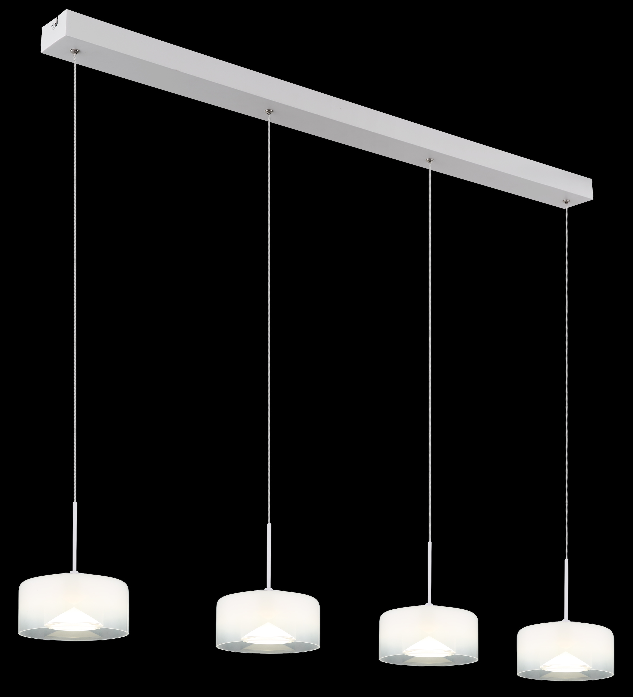 GLOBO LIGHTING LED Pendelleuchte »BELINDA«, Leuchtmittel LED-Modul | LED fest integriert, Hängelampe/Hängeleuchte/Wohnzimmer/Esstisch/elegant