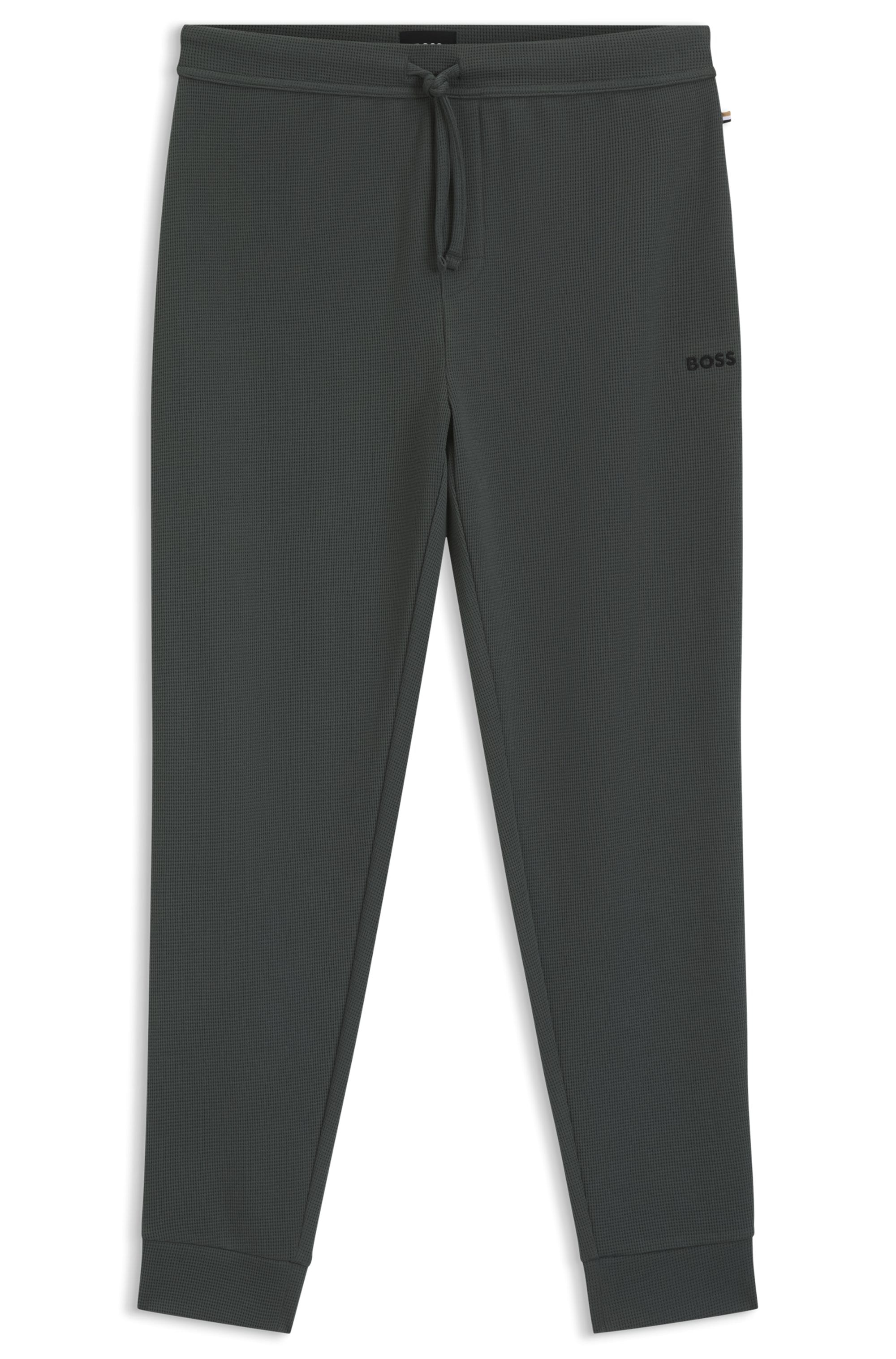 BOSS Pyjamahose "Waffle Pants Cuf" günstig online kaufen