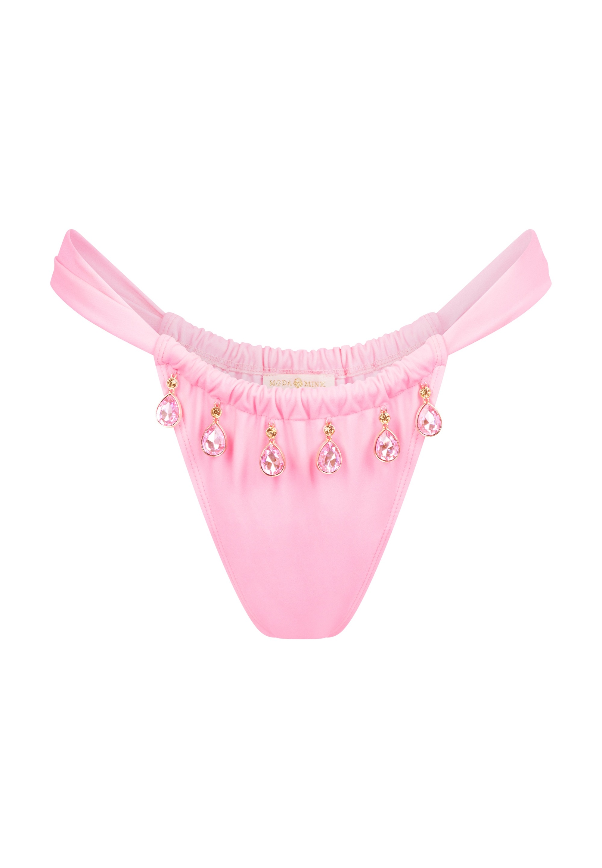Moda Minx Bikini-Hose »Selene Droplet«, (1 St.), mit funkelnden Anhängern