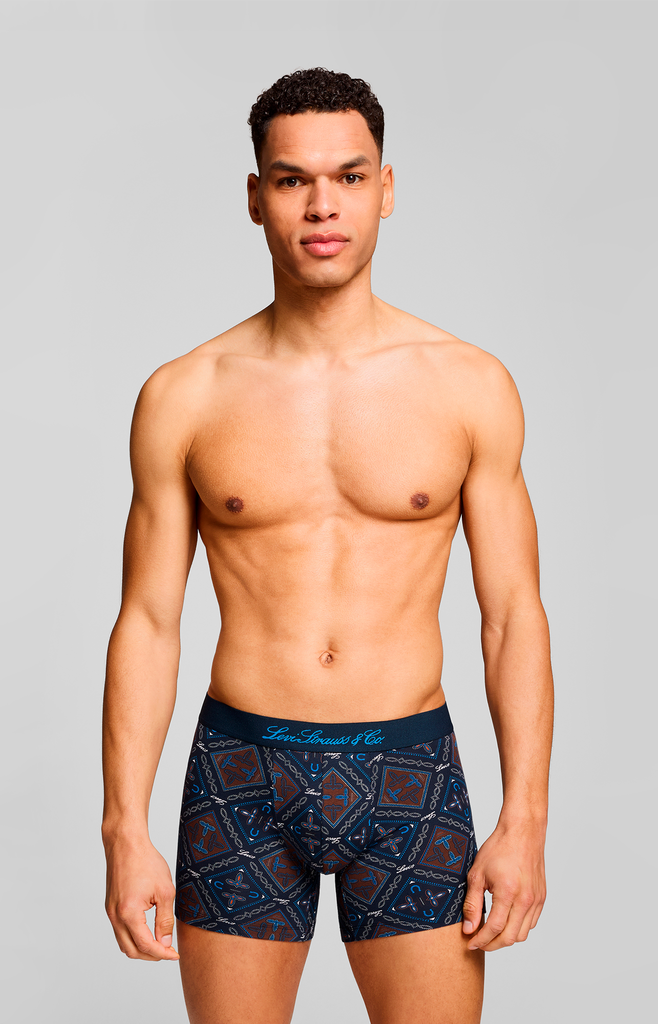 Levi's® Boxershorts »LEVIS MEN WESTERN AOP BOXER BRIEF 2P«, (2er Pack)