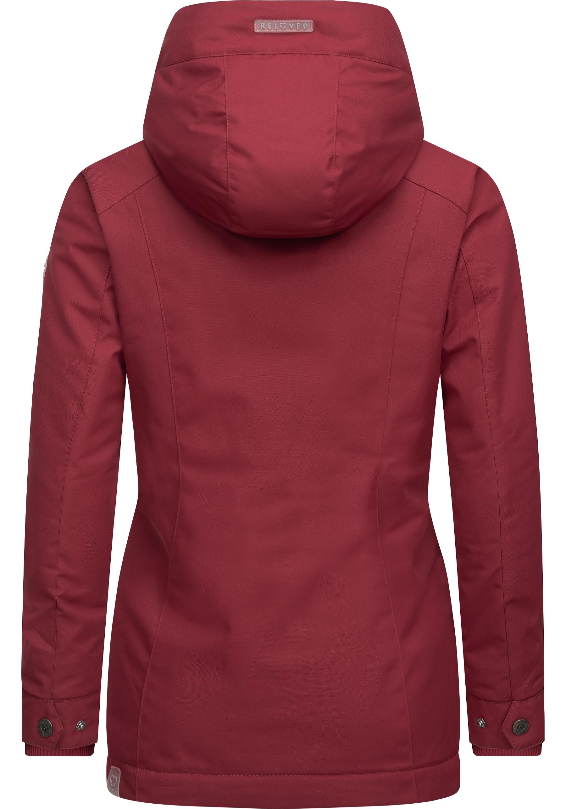 Ragwear Winterjacke »Jazmin Remake II Intl.«, mit Kapuze, wasserdichte Outdoorjacke mit Kapuze