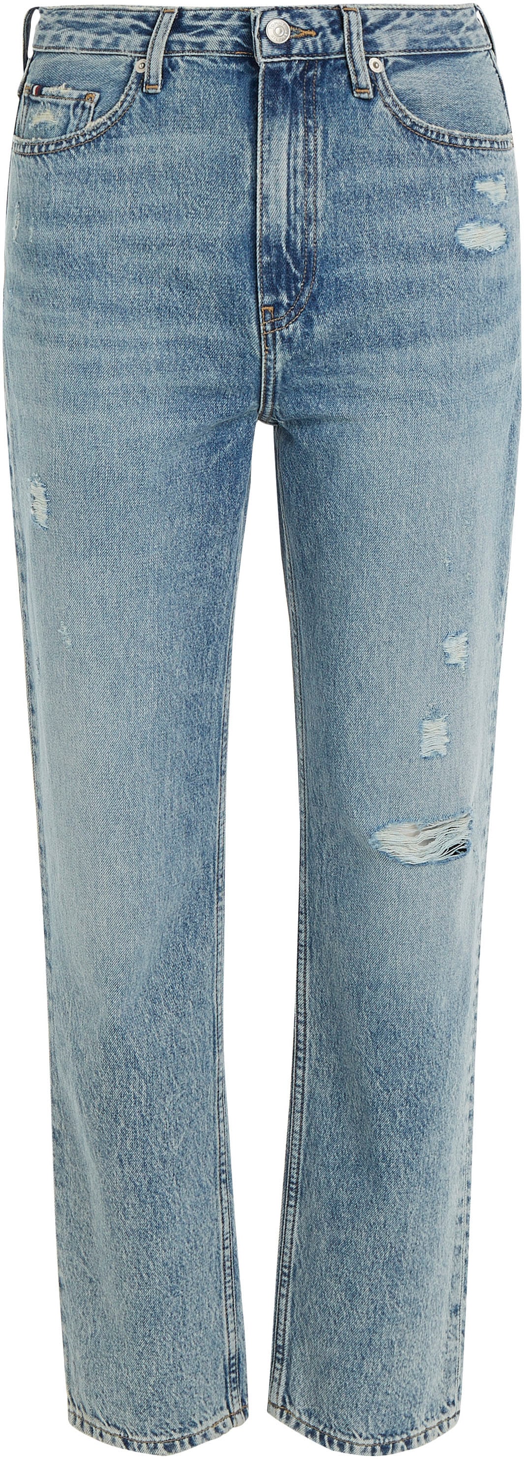 Tommy Hilfiger Straight-Jeans »CLASSIC | bestellen STRAIGHT MIO WRN«, online mit A BAUR HW Logostickerei