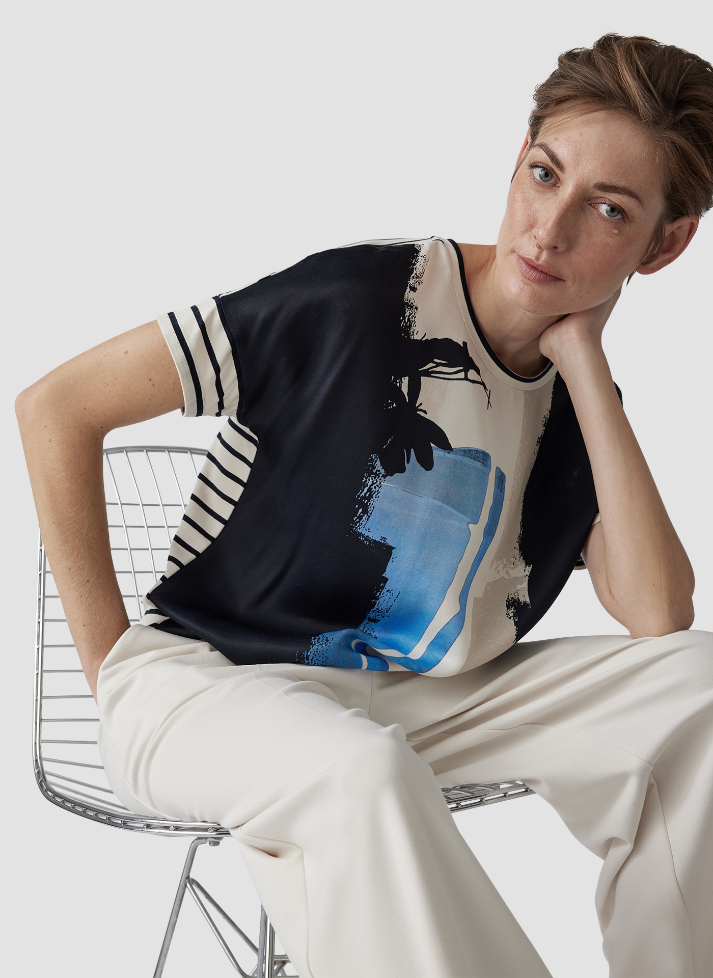 LeComte Print-Shirt »LeComte Shirt mit abstraktem Print«