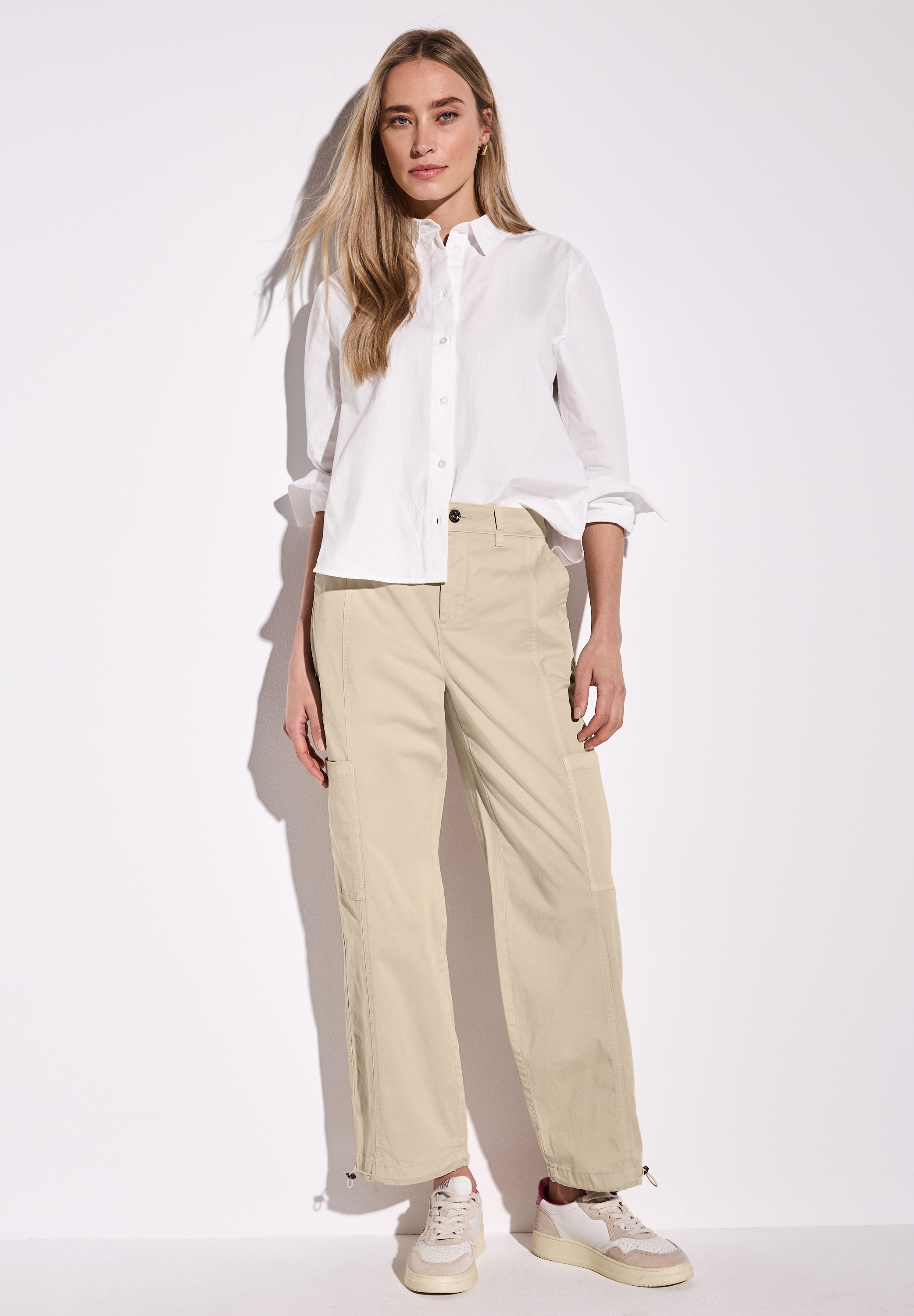 STREET ONE Cargohose, High Waist