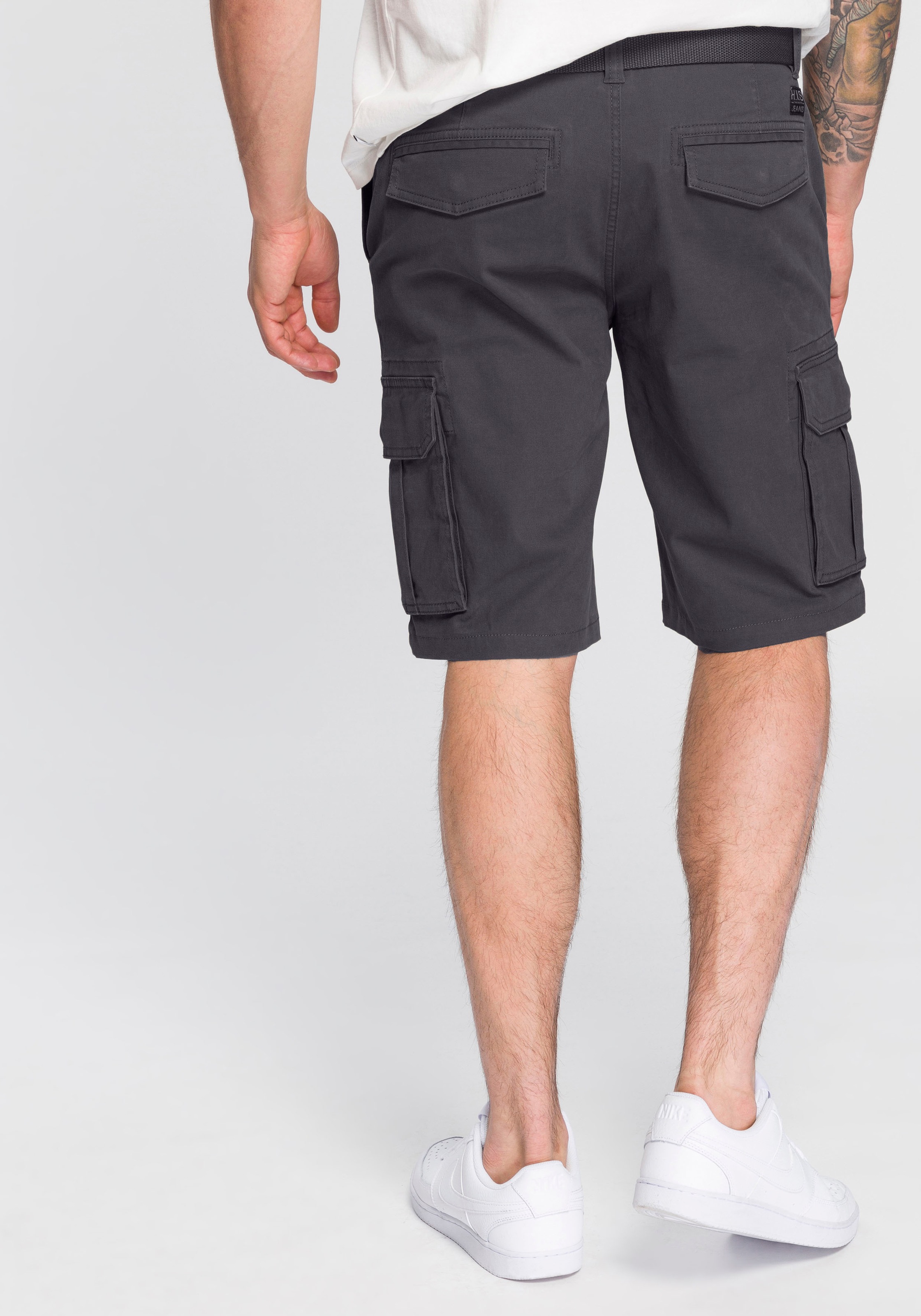 H.I.S Men's Bermuda Shorts Black 33 3