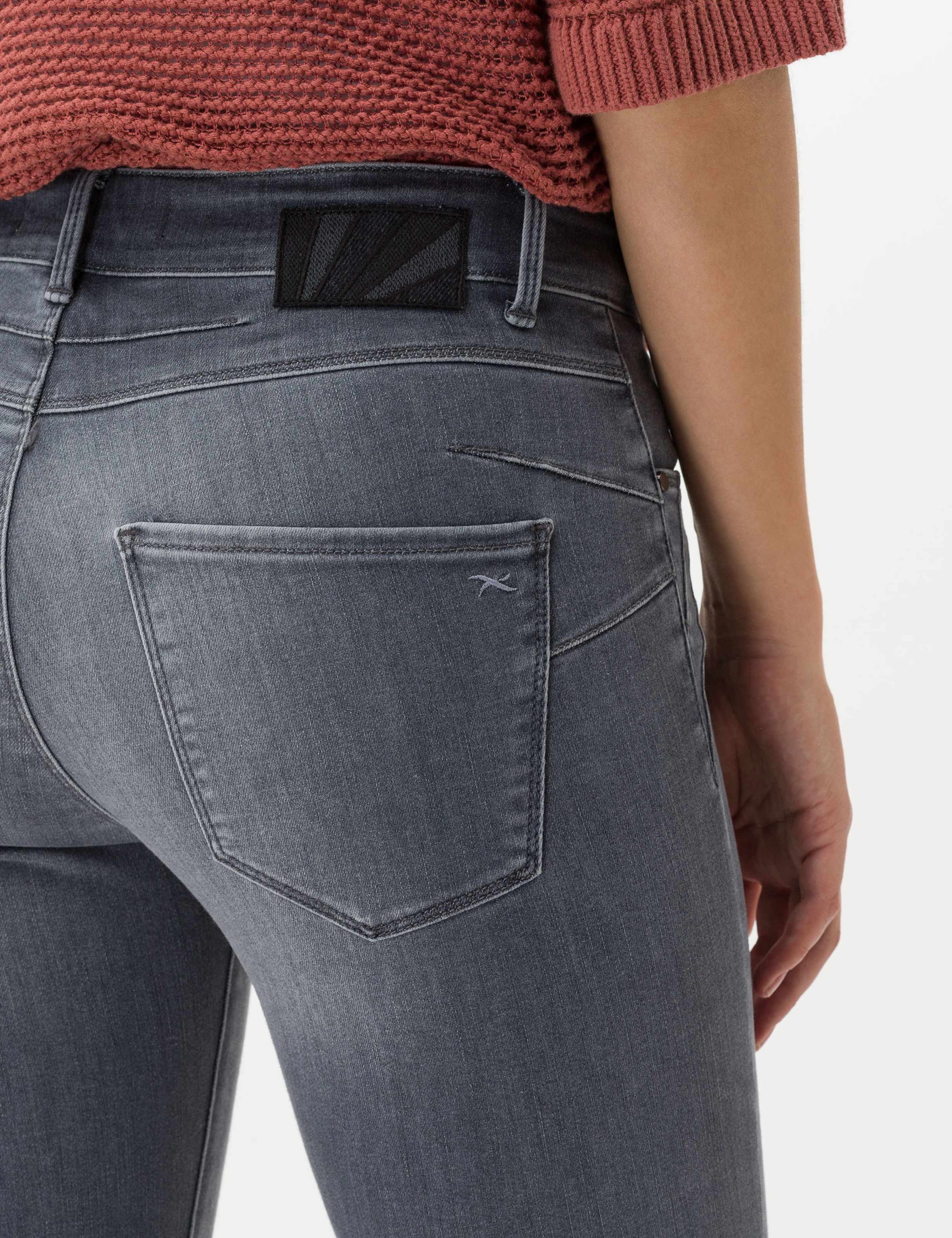 BRAX ANA Jeans 5 Poches Femme Gris 40K 3