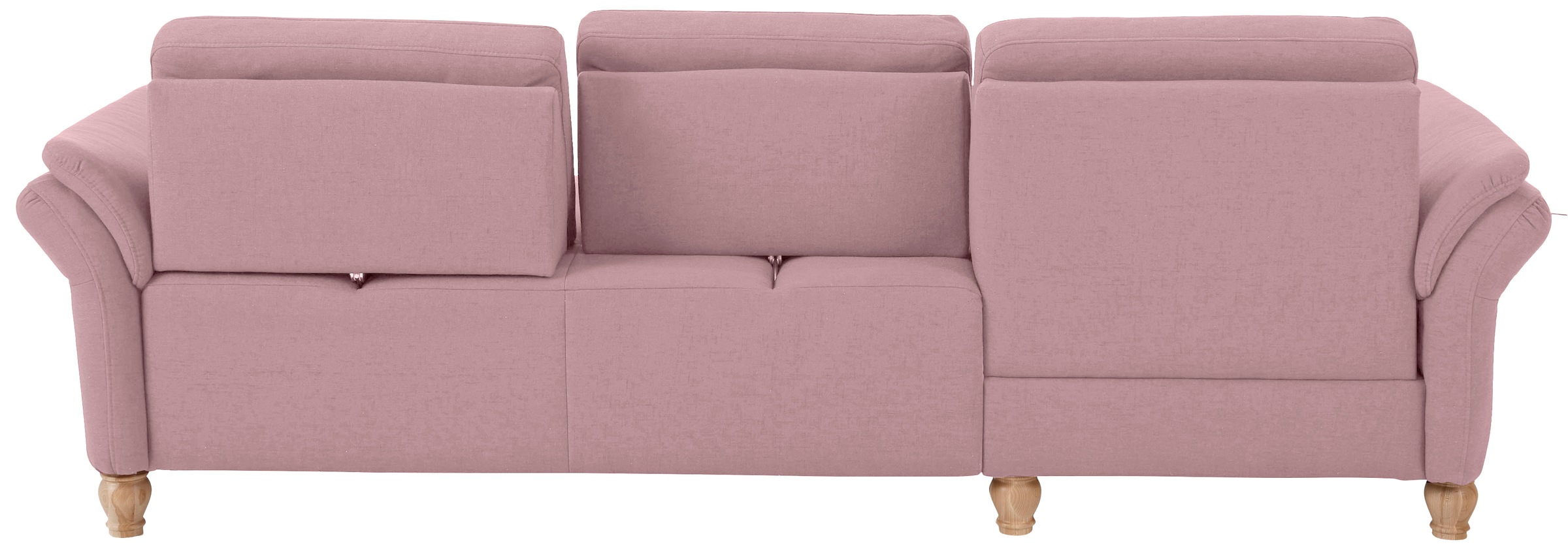 Home affaire Ecksofa »Palace L-Form«, incl. Sitztiefenverstellung, wahlweise mit Bettfunktion und Stauraum