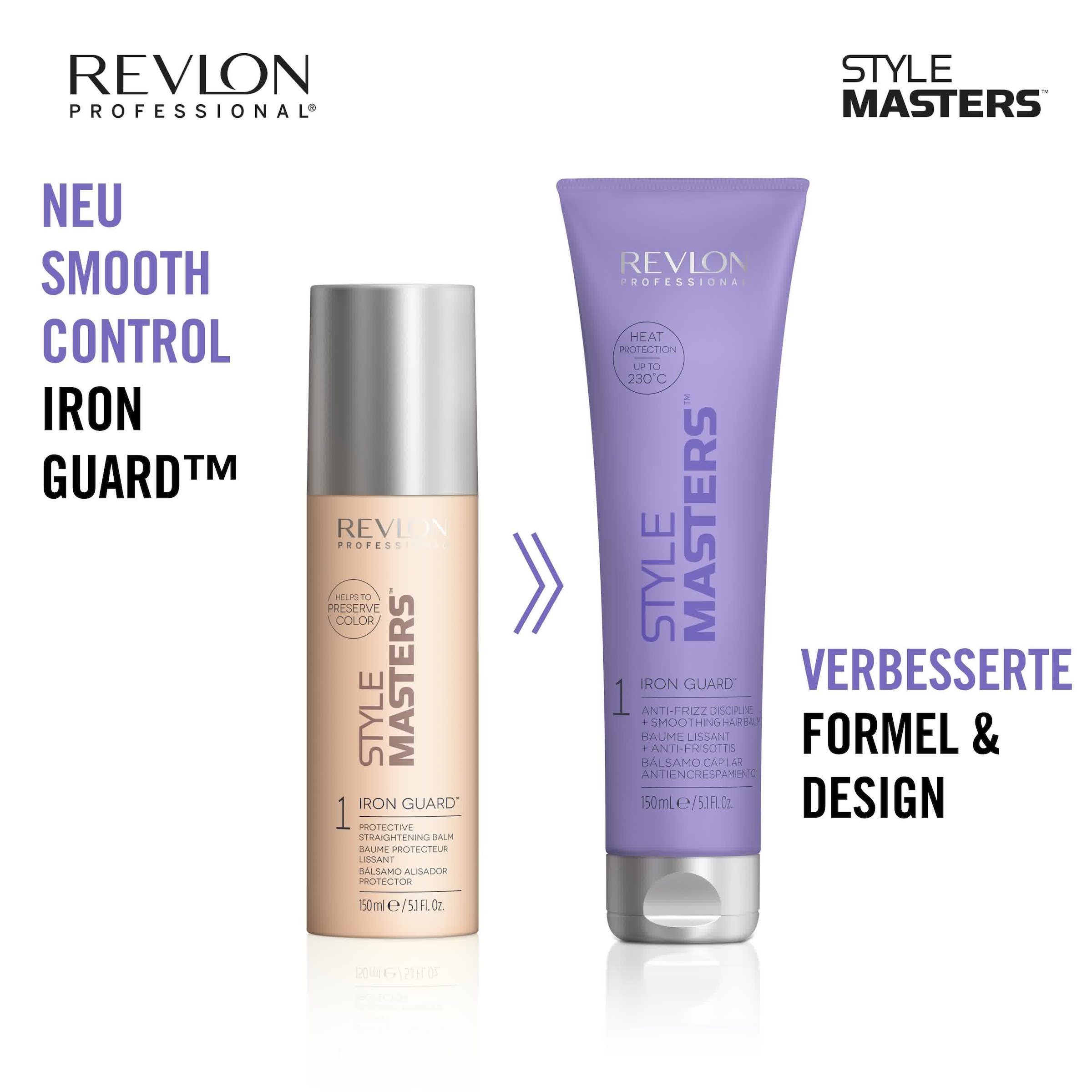 REVLON PROFESSIONAL Haarbalsam »Revlon SM™ Smooth Control Iron Guard 150 ml« Pflege für widerspenstiges Haar