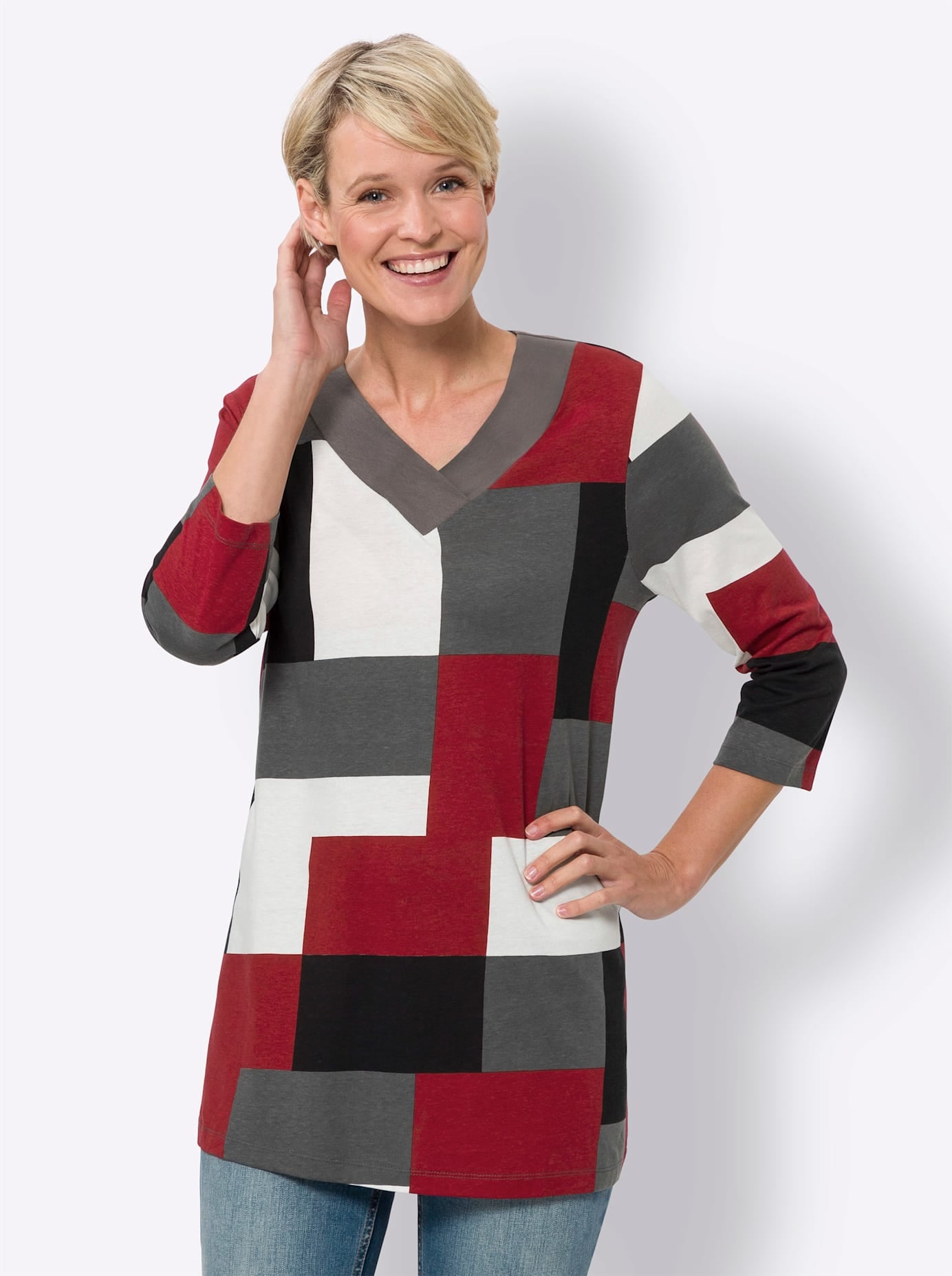 Classic Basics Longshirt "Longshirt" 1 Stk. tlg. günstig online kaufen