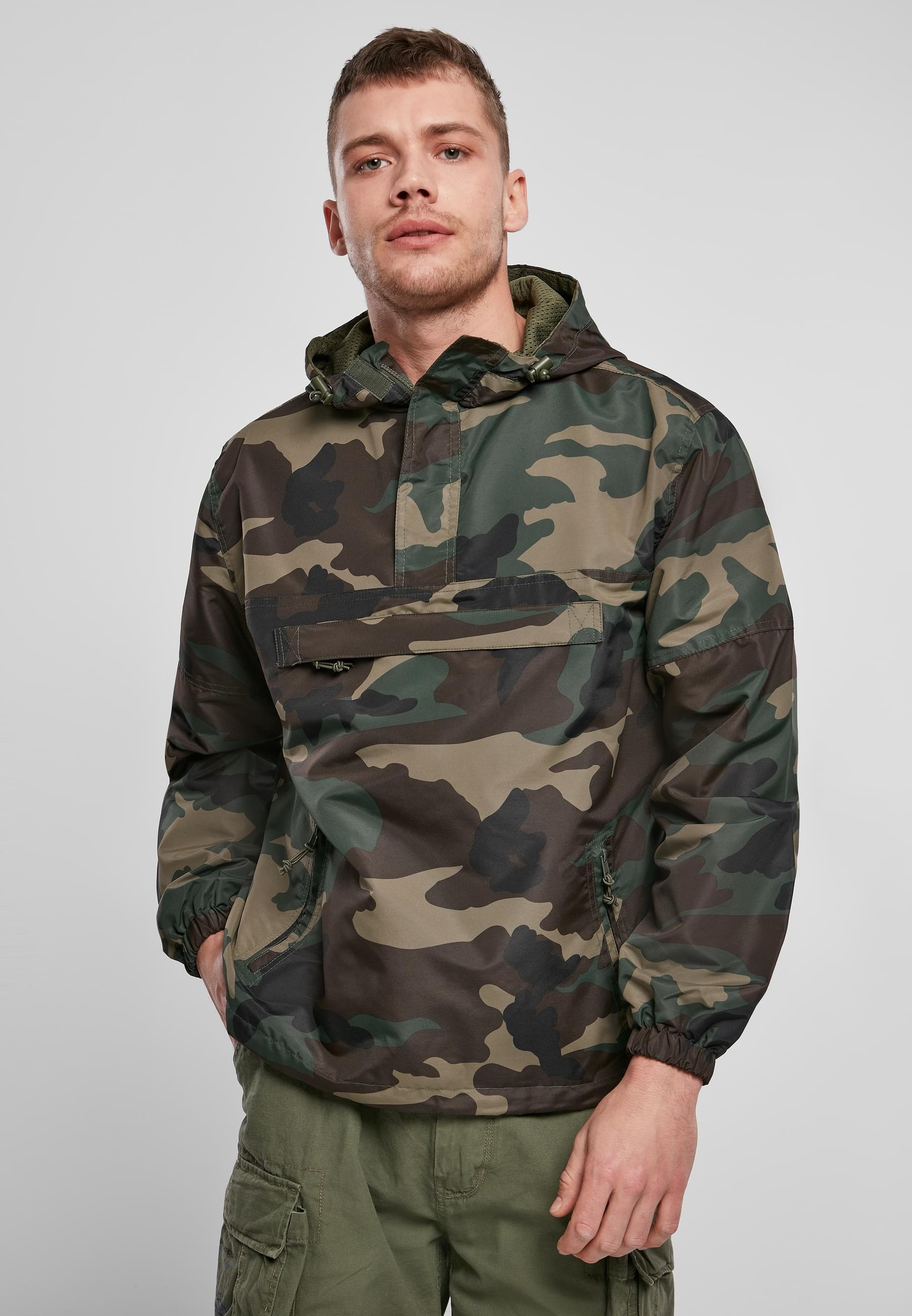 Brandit Allwetterjacke »Brandit Herren Summer Pull Over Jacket«, (1 St.), mit Kapuze