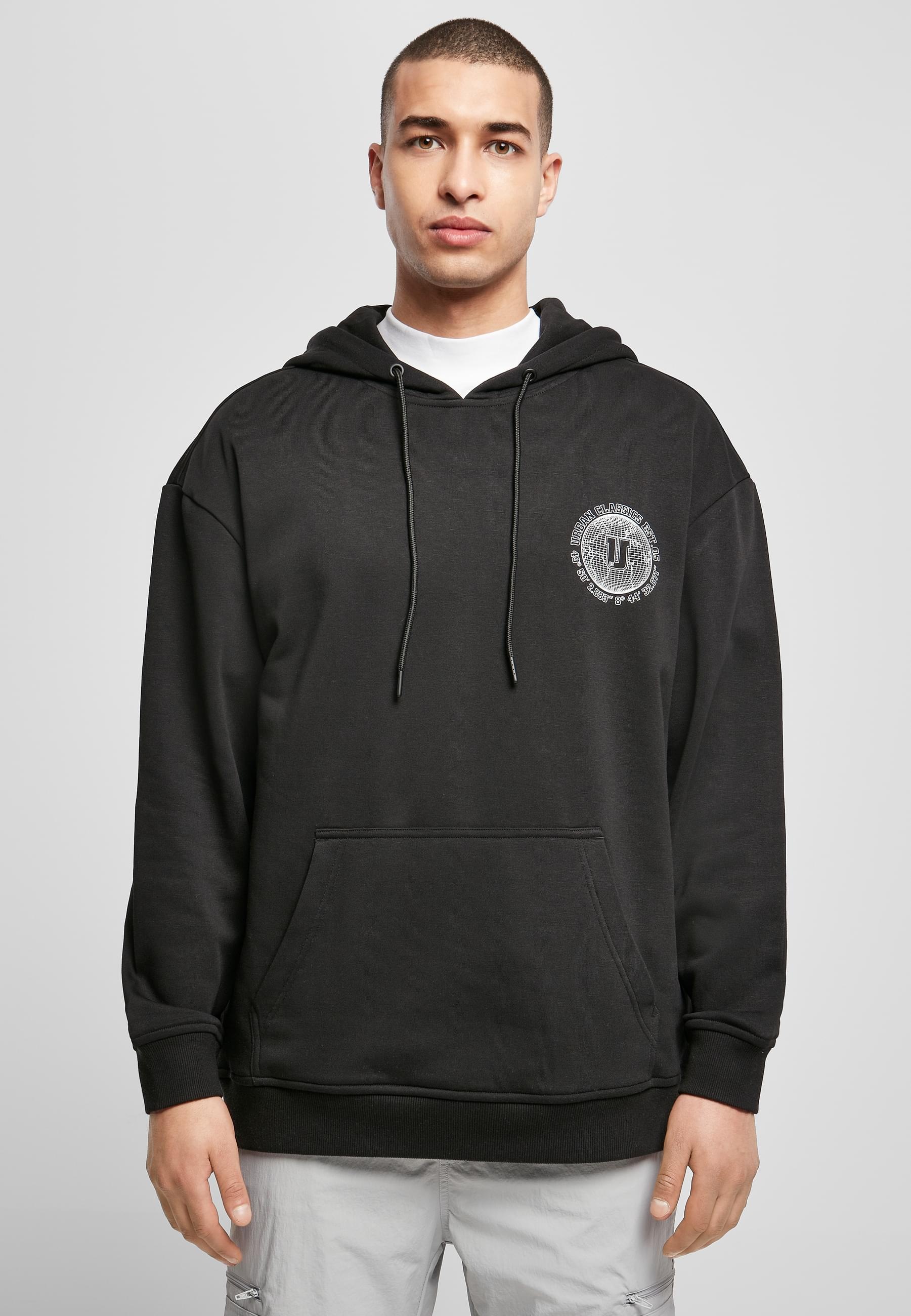 URBAN CLASSICS Sweatshirt »Urban Classics Herren Globetrotter Hoody«, (1 tlg.)