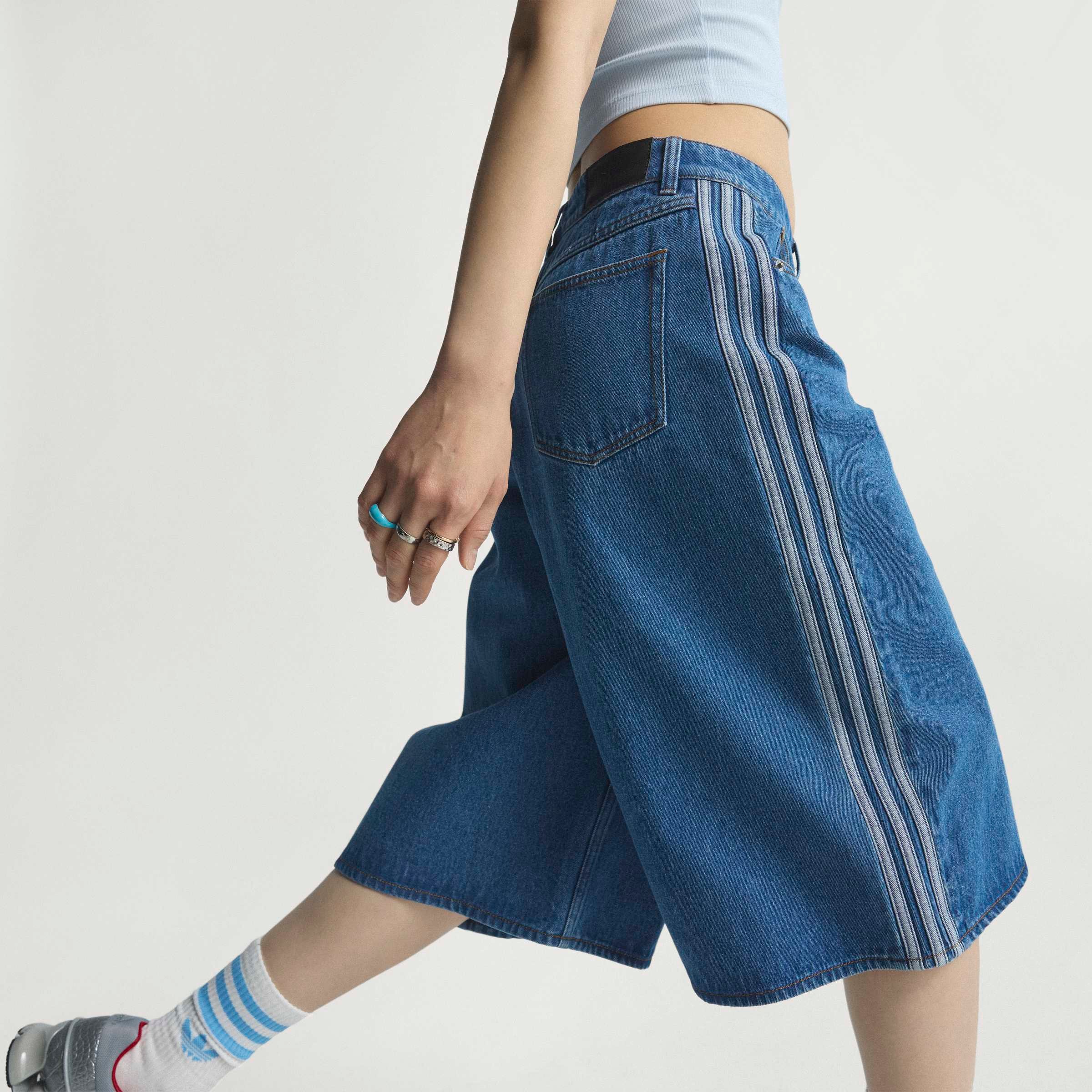 adidas Originals Shorts "FIREBIRD JORTS DENIM" günstig online kaufen