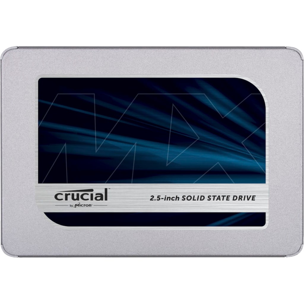 Crucial interne SSD »MX500 1TB SSD«, 2,5 Zoll, Anschluss SATA