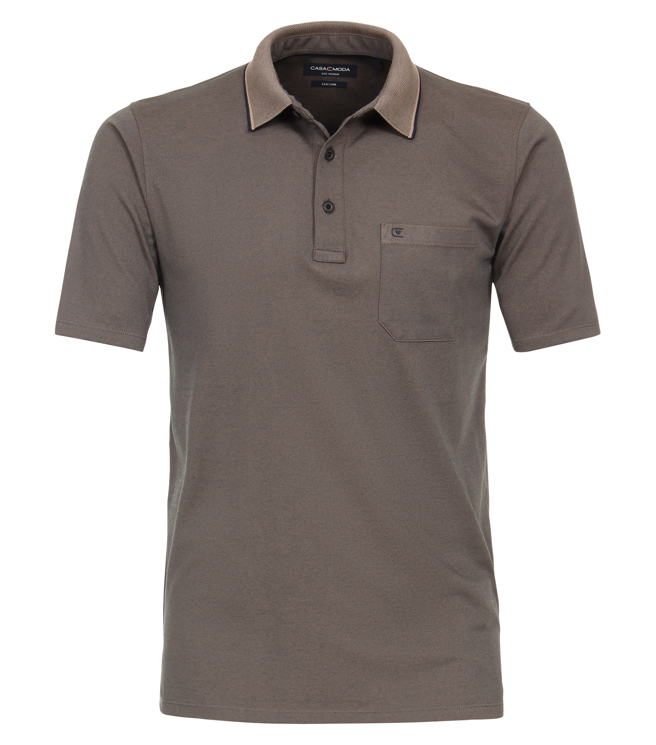 CASAMODA "CASAMODA Polo-Shirt uni" günstig online kaufen