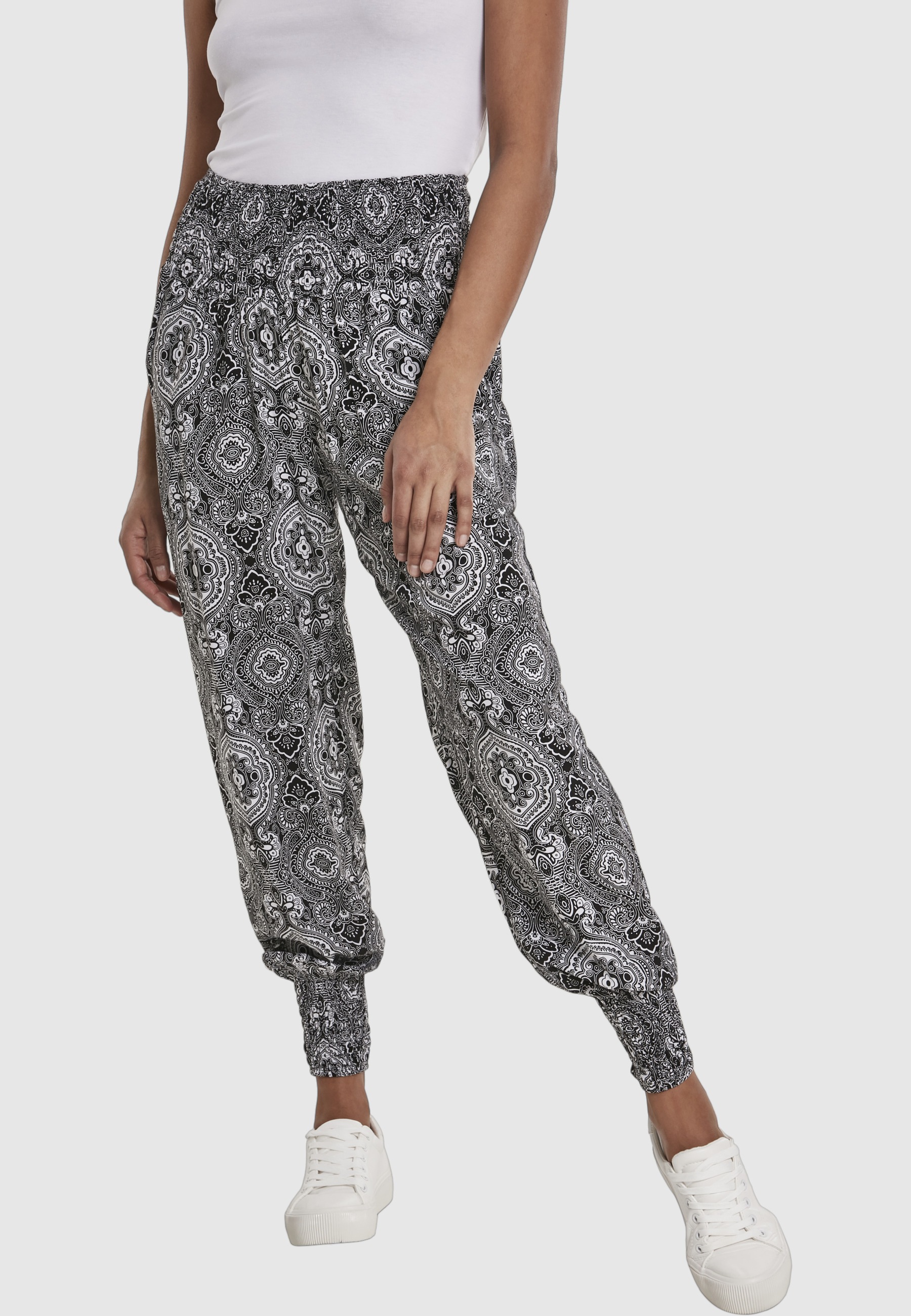 URBAN CLASSICS Stoffhose »Urban Classics Damen Ladies Sarong Pants«